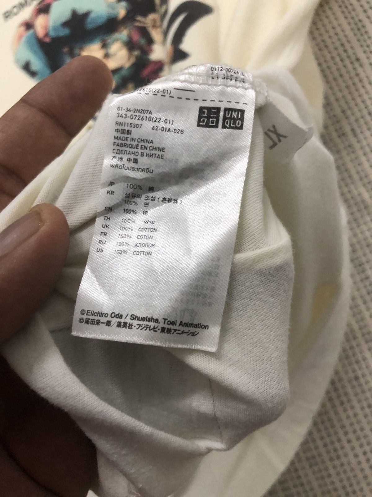 Japanese Brand × One Piece × Uniqlo One Piece Full character anime x Uniqlo tee Size US XL / EU 56 / 4 - 7 Thumbnail
