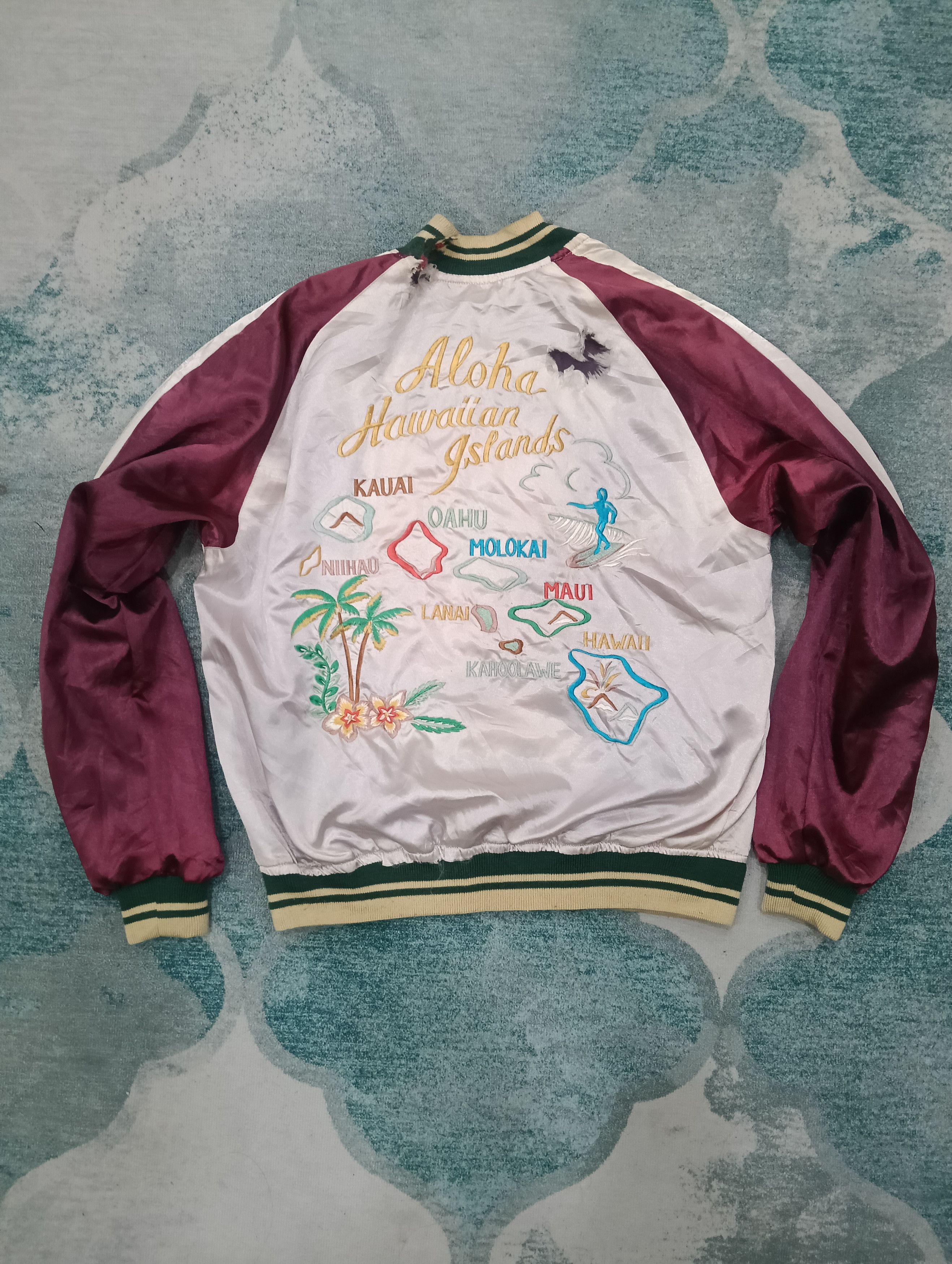 Japanese Brand × Vintage Vintage Sukajan Riversible Jacket Size US L / EU 52-54 / 3 - 5 Thumbnail