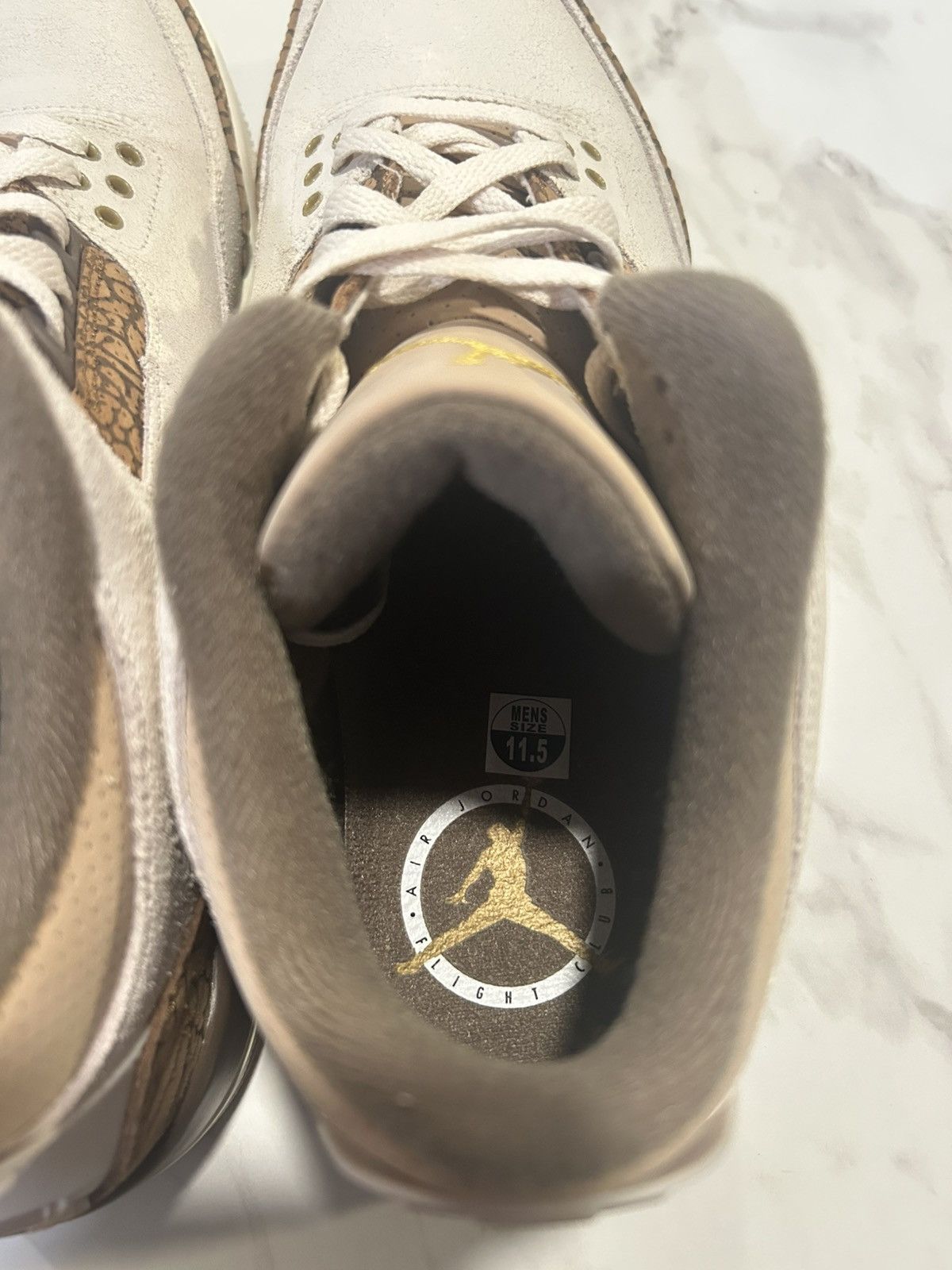Jordan Brand Jordan 3 Retro Palomino Size US 11.5 / EU 44-45 - 9 Thumbnail