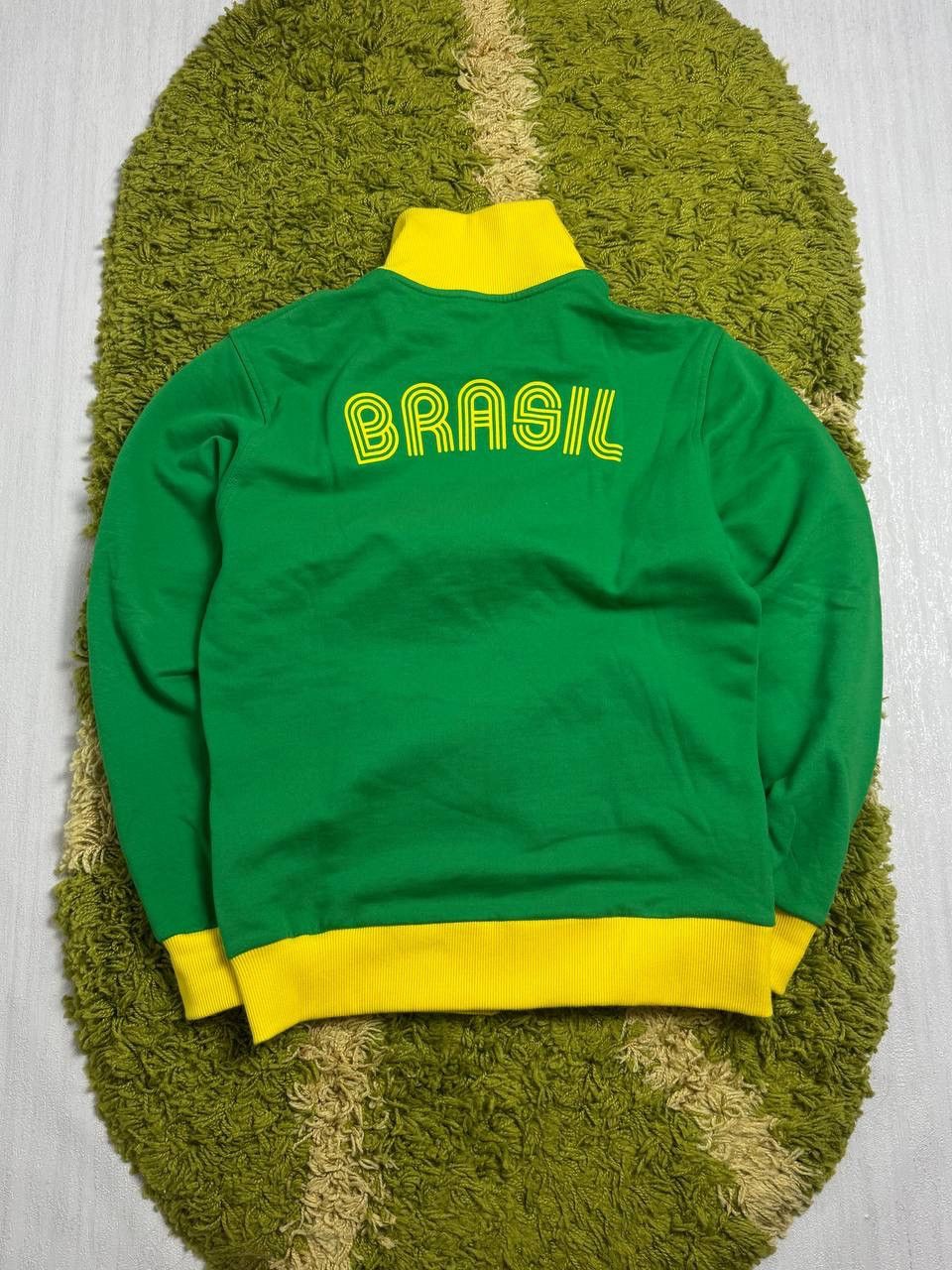 Vintage vintage y2k Brazil zip up sweatshirt streetwear hype Size US M / EU 48-50 / 2 - 6 Thumbnail
