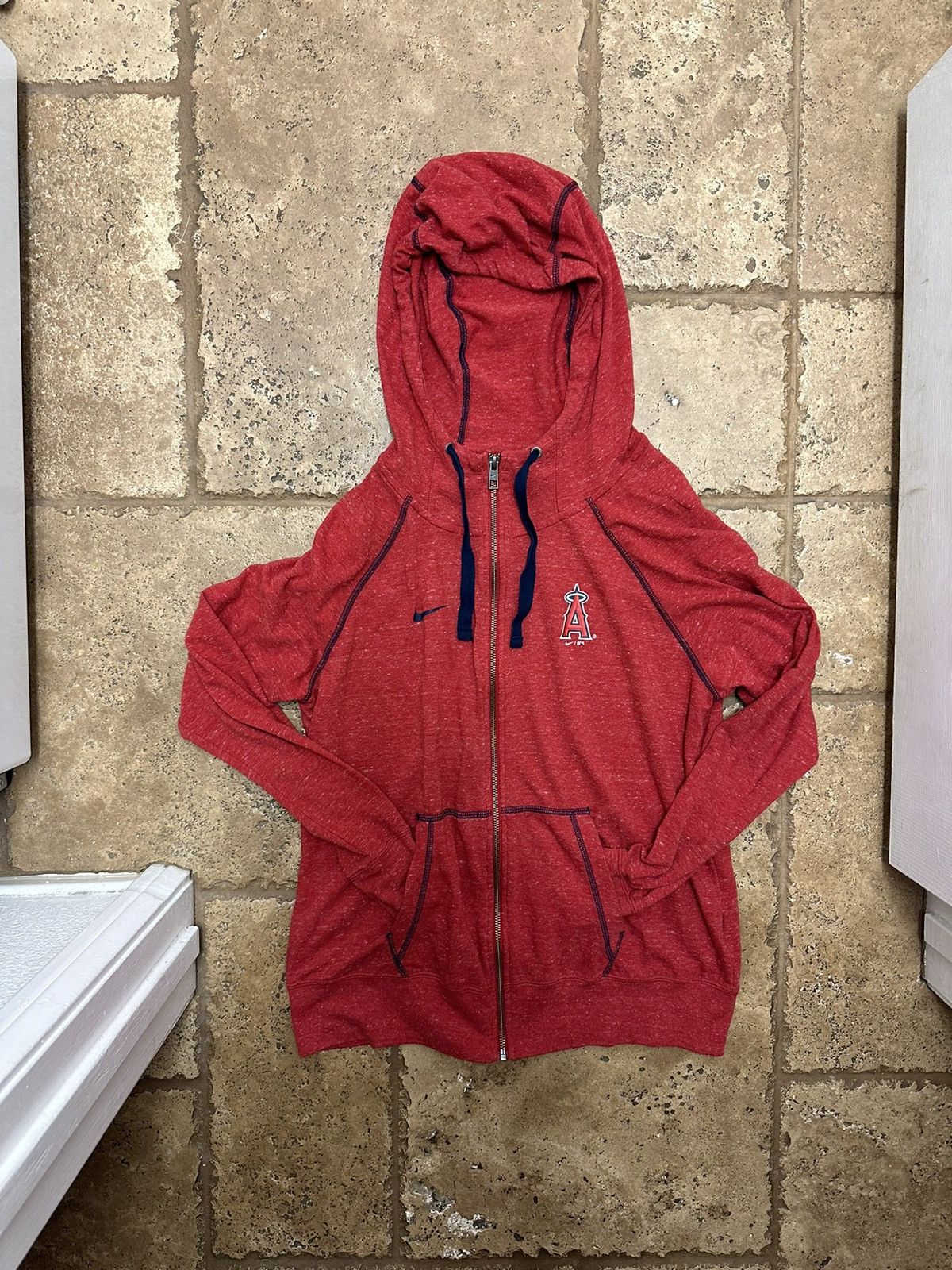 MLB × Nike Nike MLB Anaheim Angels Los Angeles California Light Hoodie Size US L / EU 52-54 / 3 - 1 Thumbnail