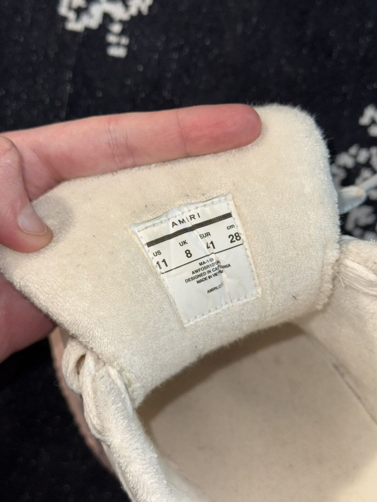 Amiri AMIRI MA-1 SNEAKERS Size US 8 / EU 41 - 14 Thumbnail