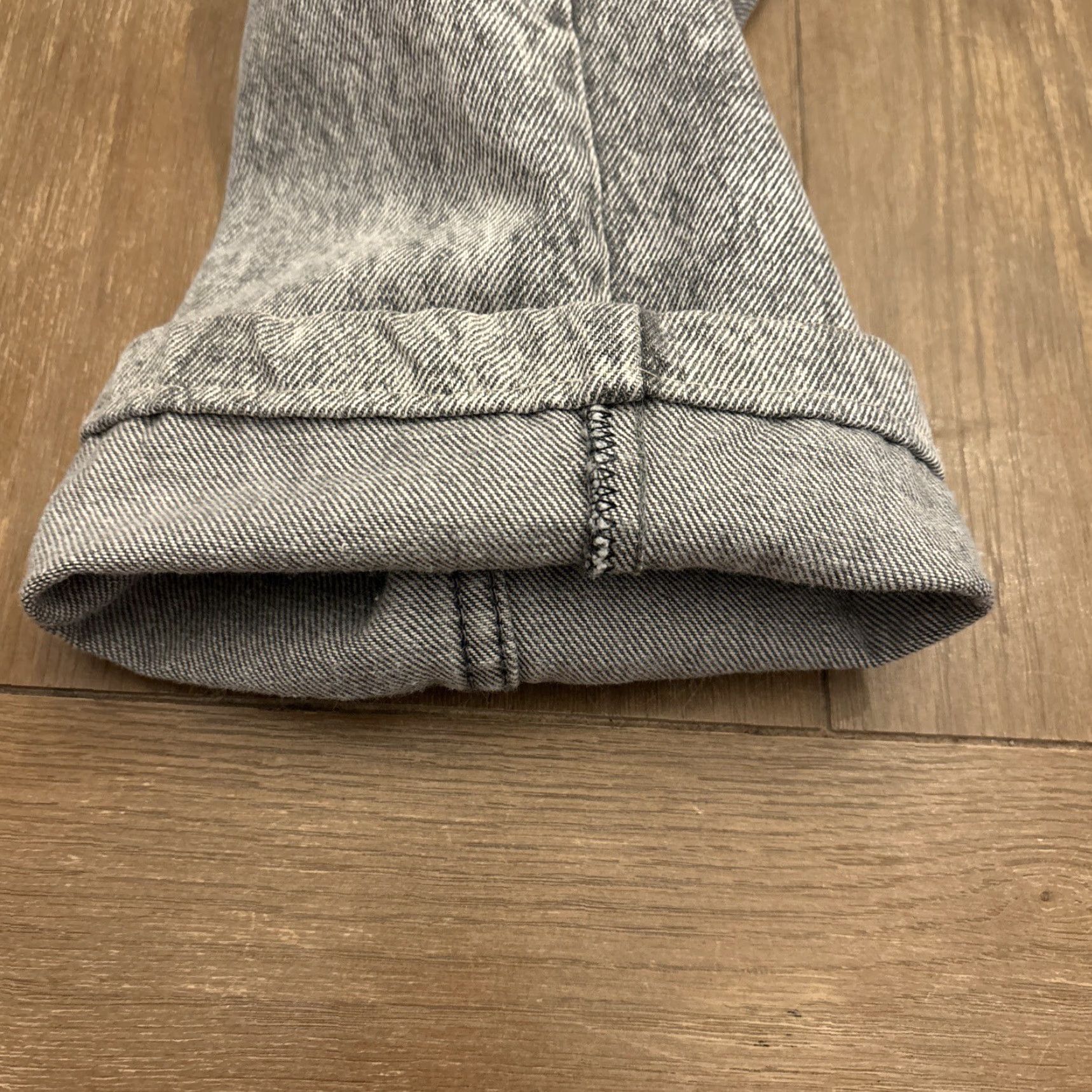 Levi's VINTAGE Levi's 505 Jeans Regular Fit Gray Stonewash 34x32 USA Men's 80s Size US 34 / EU 50 - 4 Thumbnail