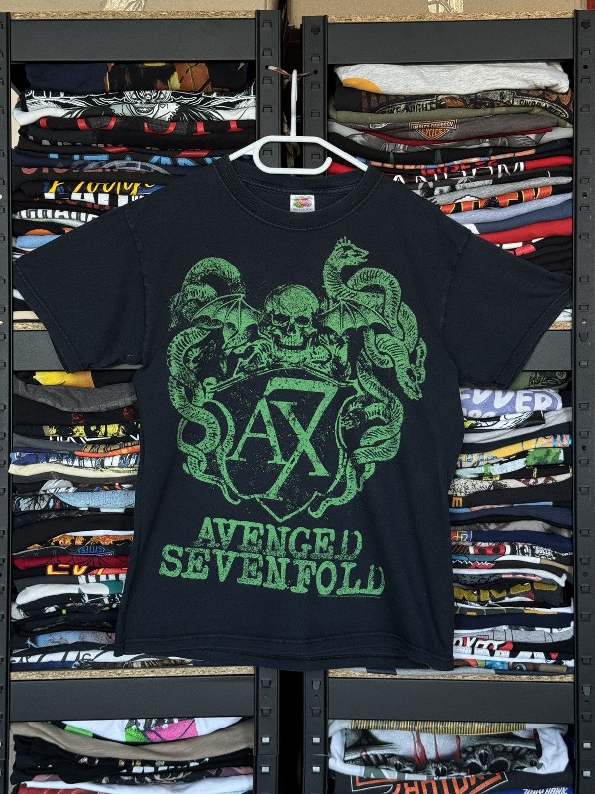 Vintage Fruit Heavy cotton Avenged Sevenfold 2007 tee Size US M / EU 48-50 / 2 - 1 Thumbnail