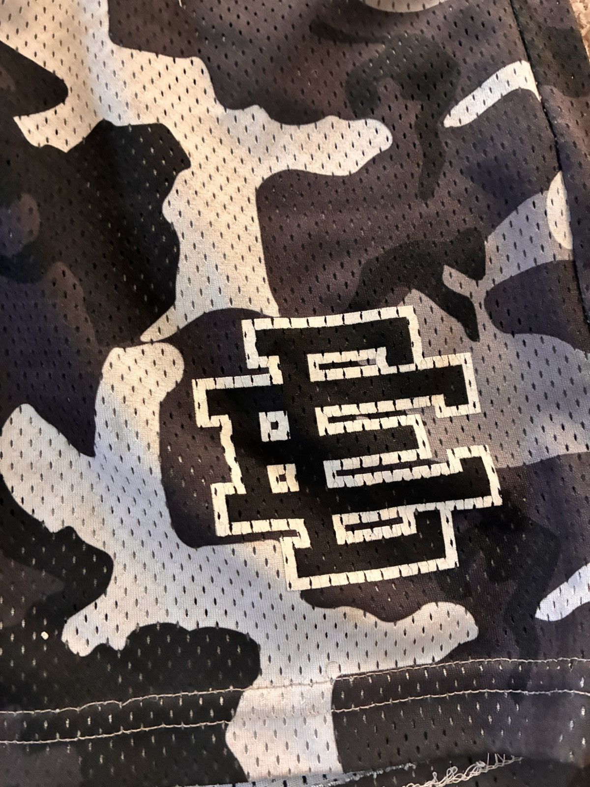 Eric Emanuel EE White/Black Camo shorts Size US 44 / EU 60 - 2 Thumbnail