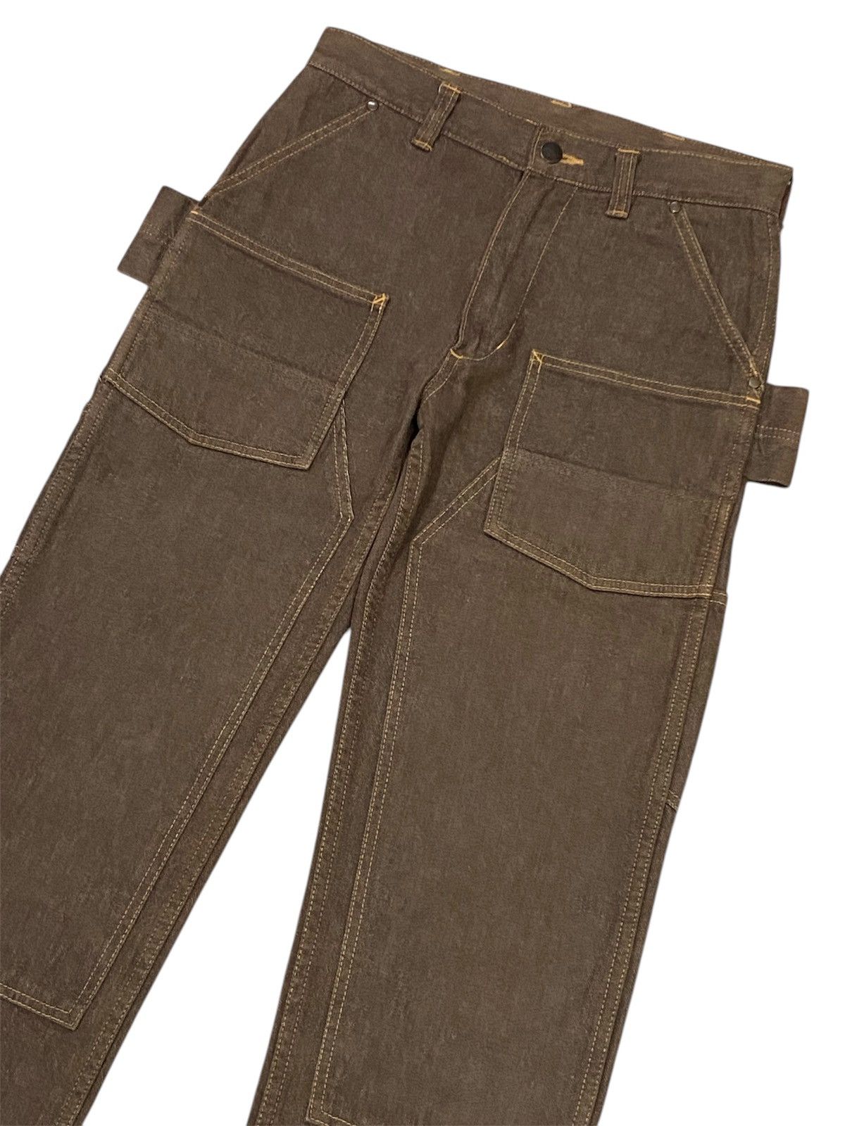 Bape Vintage A Bathing Ape Busyworks Double Knee Denim Size US 28 / EU 44 - 5 Thumbnail