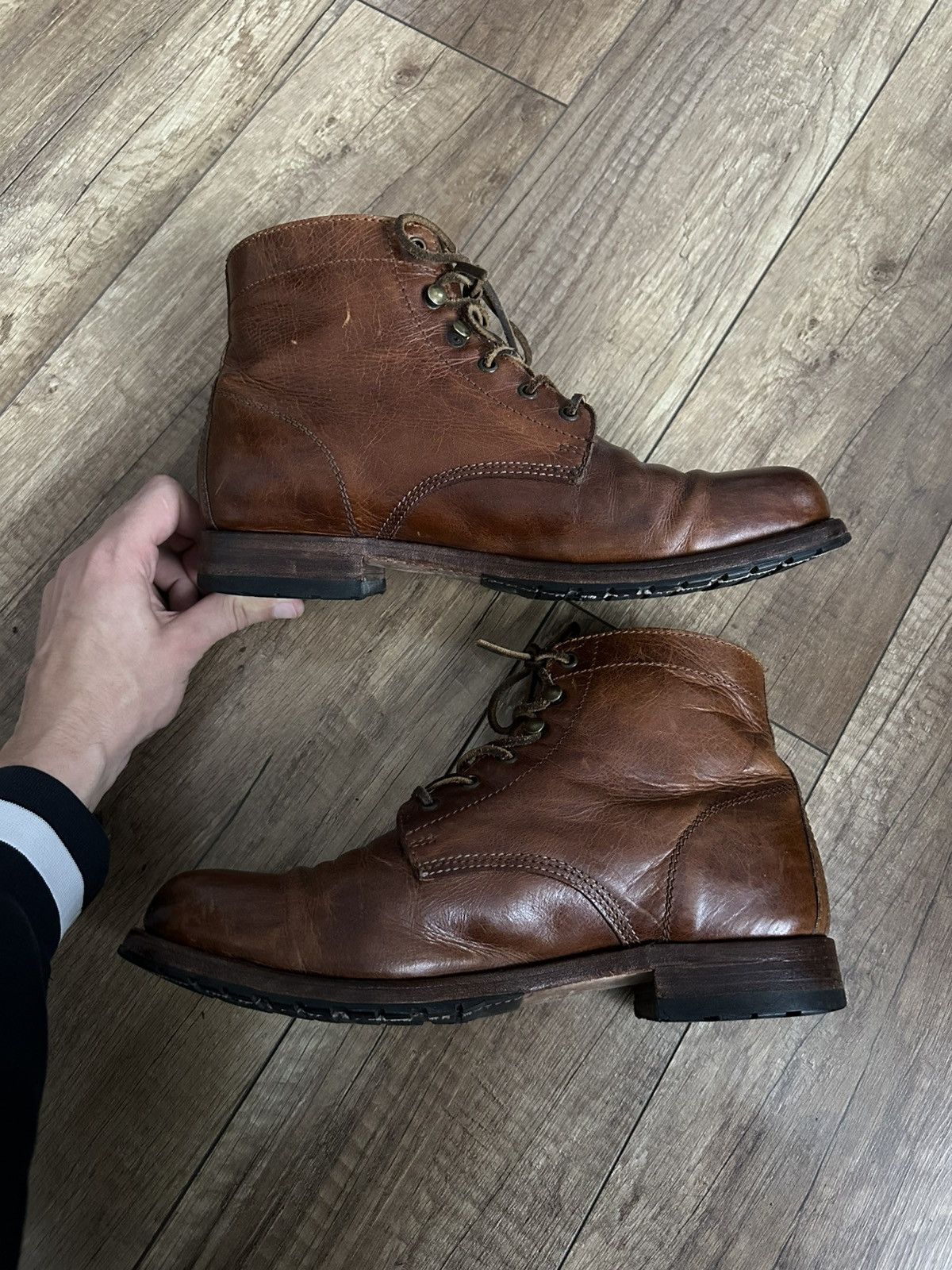 Sendra Sendra 0604 Leather Shoes Boots Size US 12 / EU 45 - 6 Thumbnail