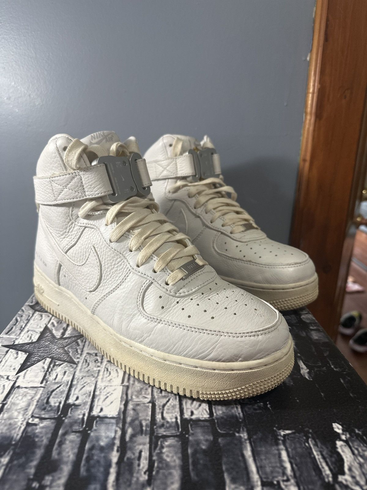 1017 ALYX 9SM × Nike Nike Air force 1 high 1017 Alyx Size US 10 / EU 43 - 5 Thumbnail