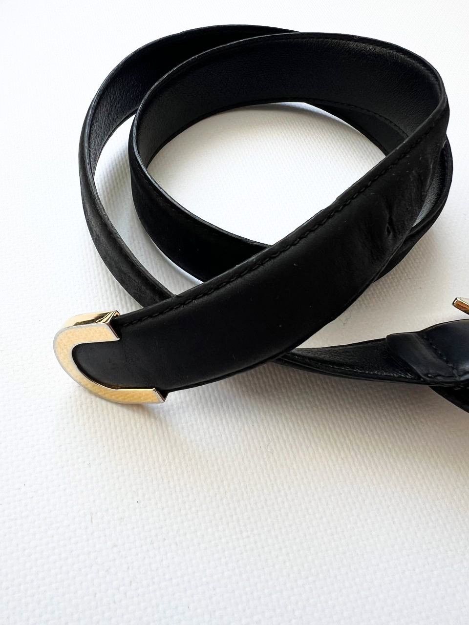 Givenchy × Japanese Brand × Vintage Vintage Givenchy luxury belt gold logo big buckle Size ONE SIZE - 7 Thumbnail