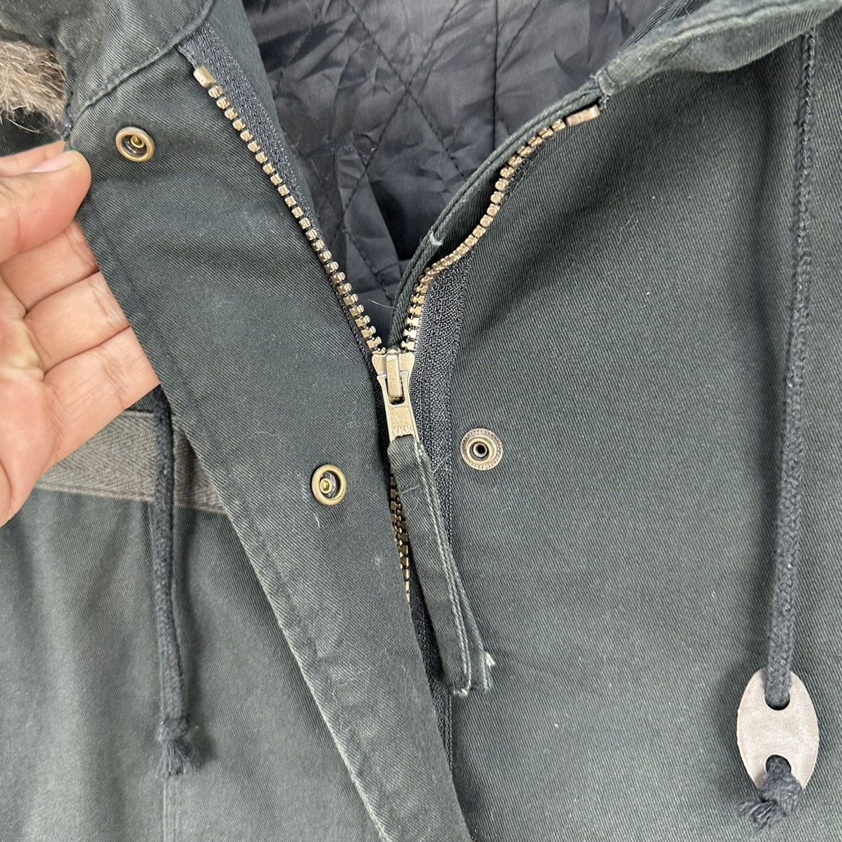 Japanese Brand Vintage If Six Was Nine Punk Fishtail Parka Jacket for Women Size S / US 4 / IT 40 - 12 Thumbnail