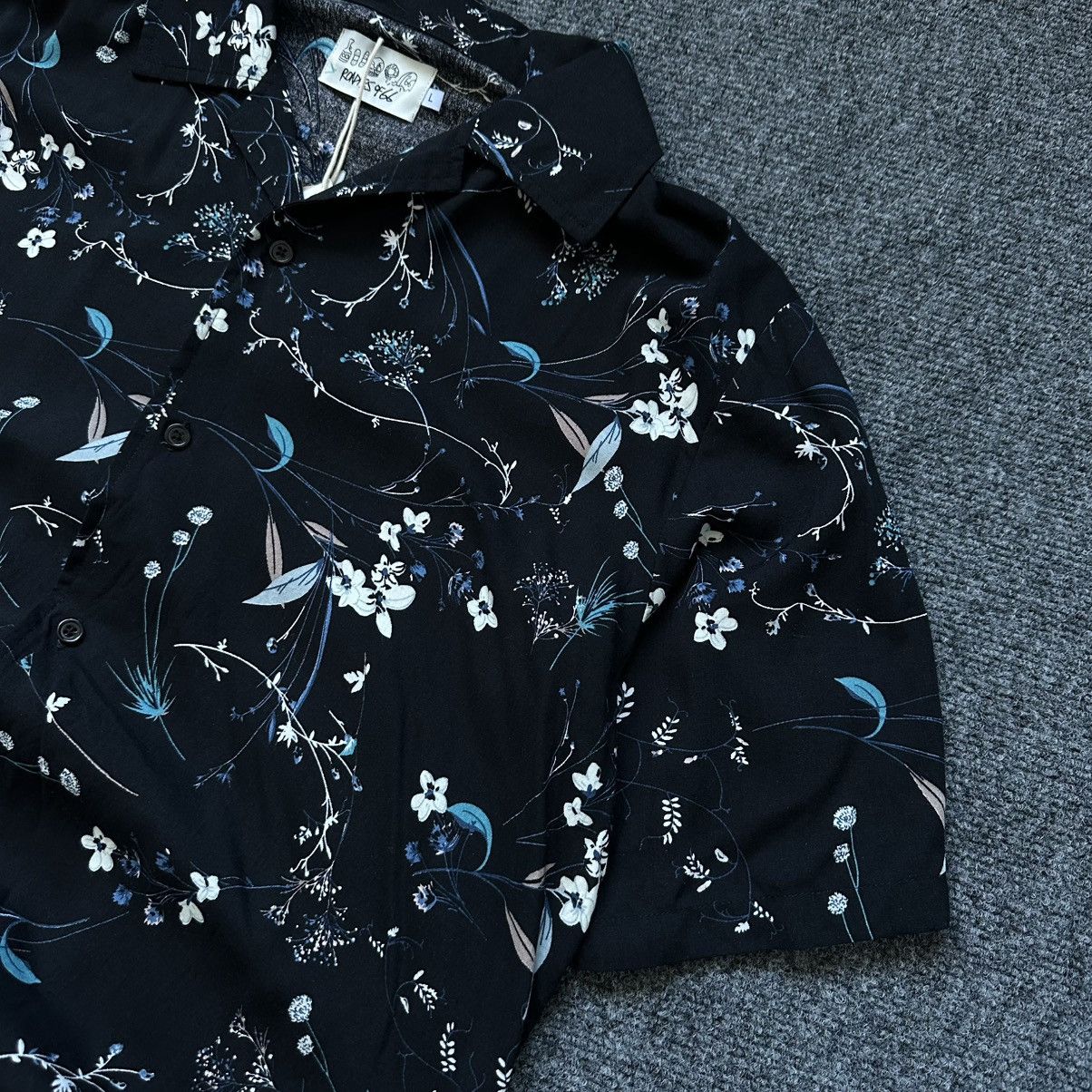 66 North VTG Mans Button Up Roadies of 66 Shirt Flowers Multi-logo Size US L / EU 52-54 / 3 - 4 Thumbnail