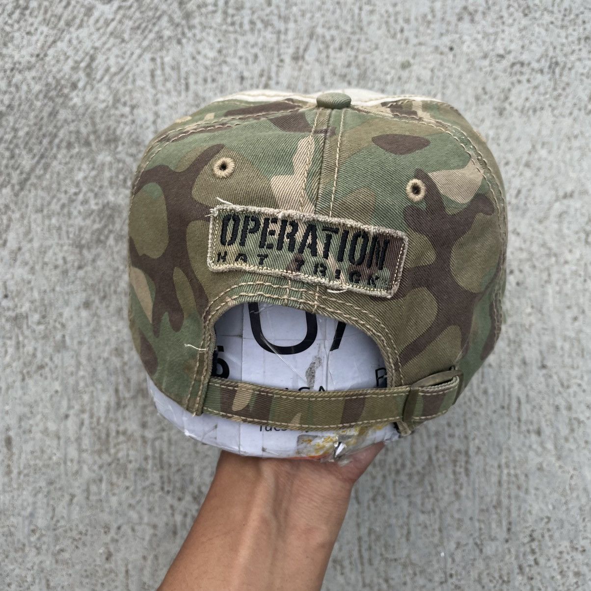 47 Brand Camo Opration hat trick by 47 brand Size ONE SIZE - 4 Thumbnail