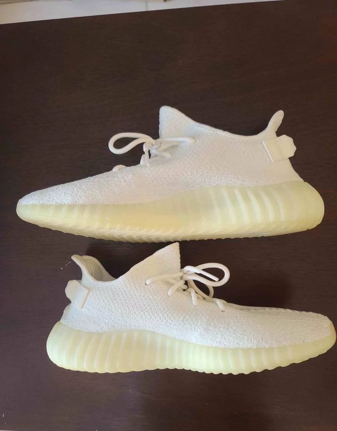 Adidas Yeezy Boost 350 V2 Cream/Triple white Size US 12 / EU 45 - 7 Thumbnail