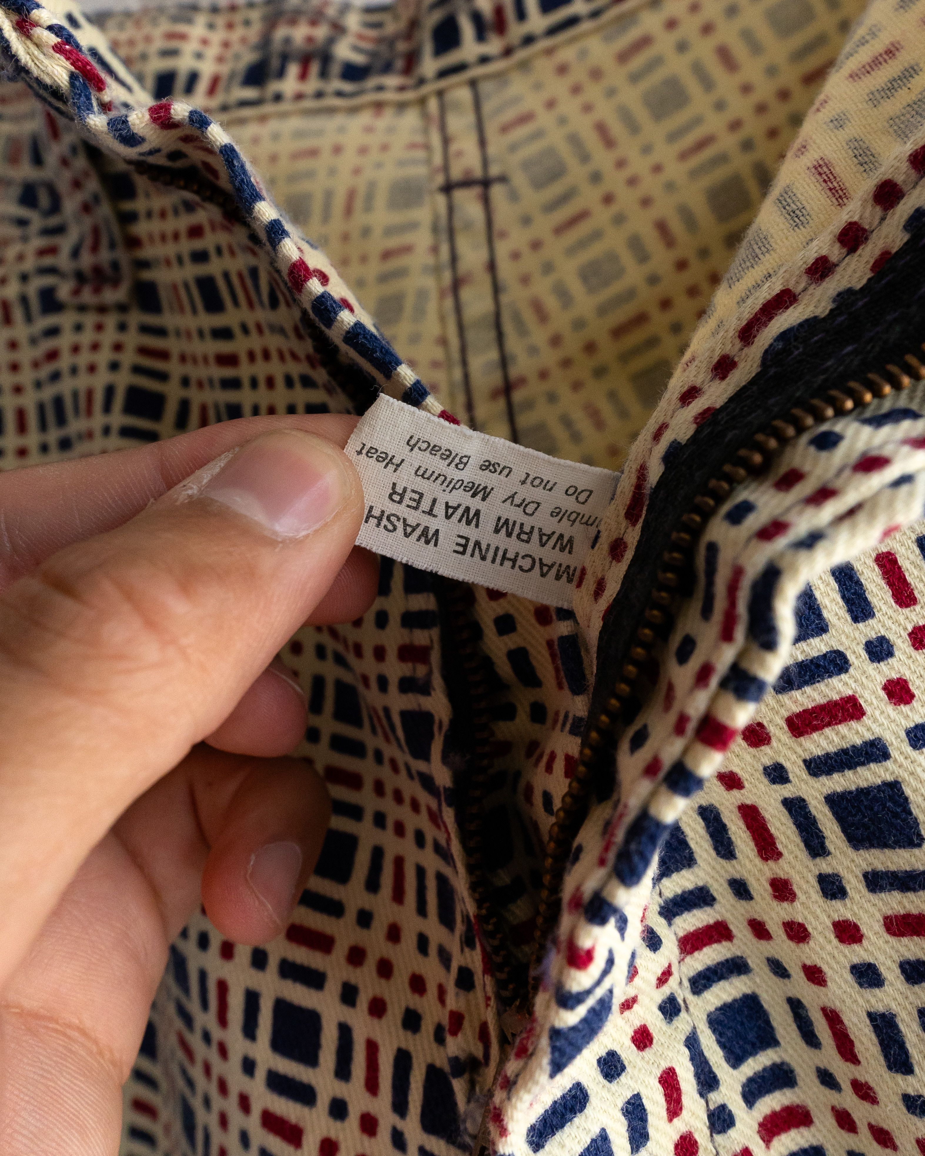 Vintage Vintage 1960s Checkered Plaid Bell Bottom Pants Men's 32 Size US 33 - 5 Thumbnail