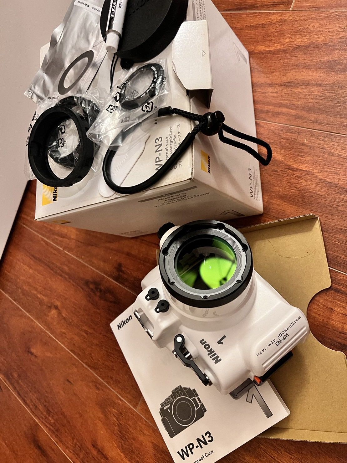 image of Nikon Wp-N3 Waterproof Housing in White, Men's