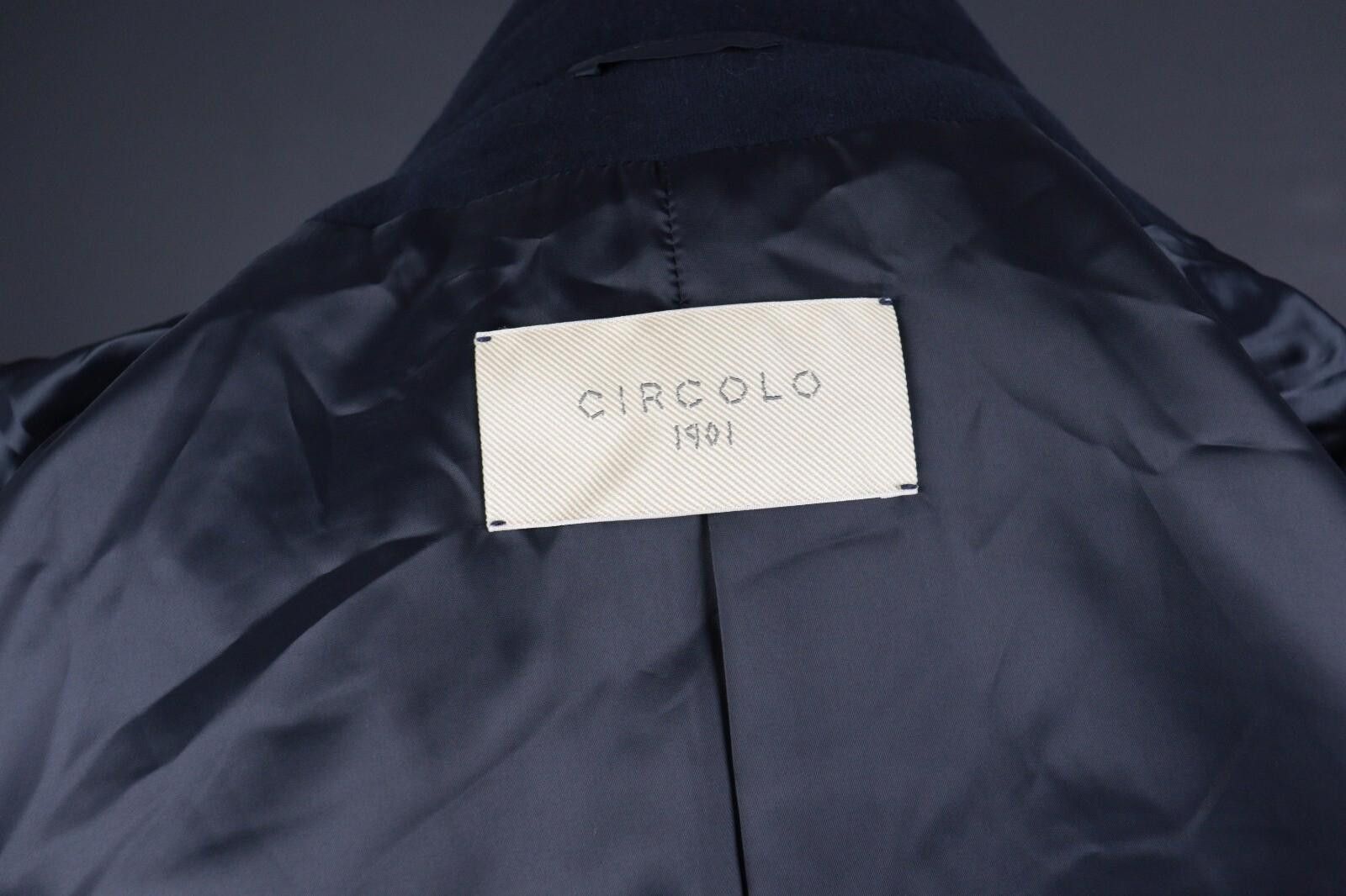 Circolo 1901 Circolo Blue One Button Coat Size IT 42 / UK 10 / FR 38 Size US M / EU 48-50 / 2 - 7 Thumbnail