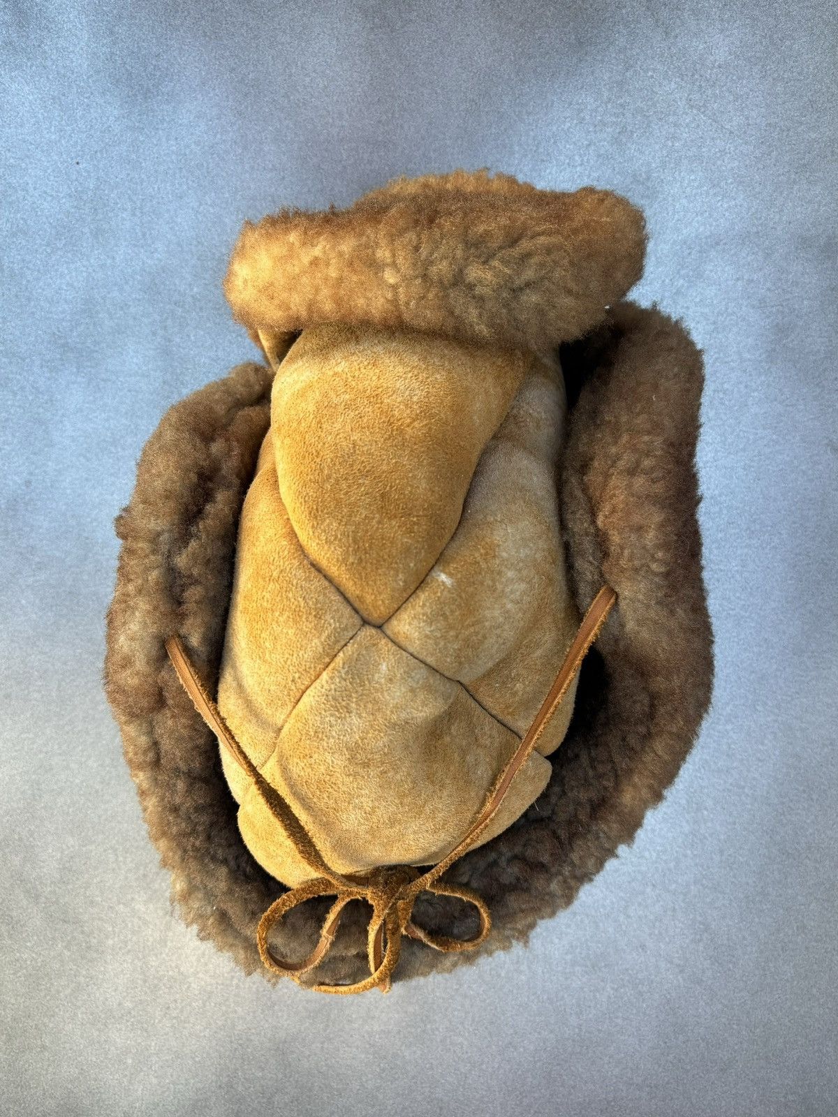 Vintage Vintage Shearling Trapper Sheepskin Ushanka Aviator Hunting Size ONE SIZE - 19 Thumbnail