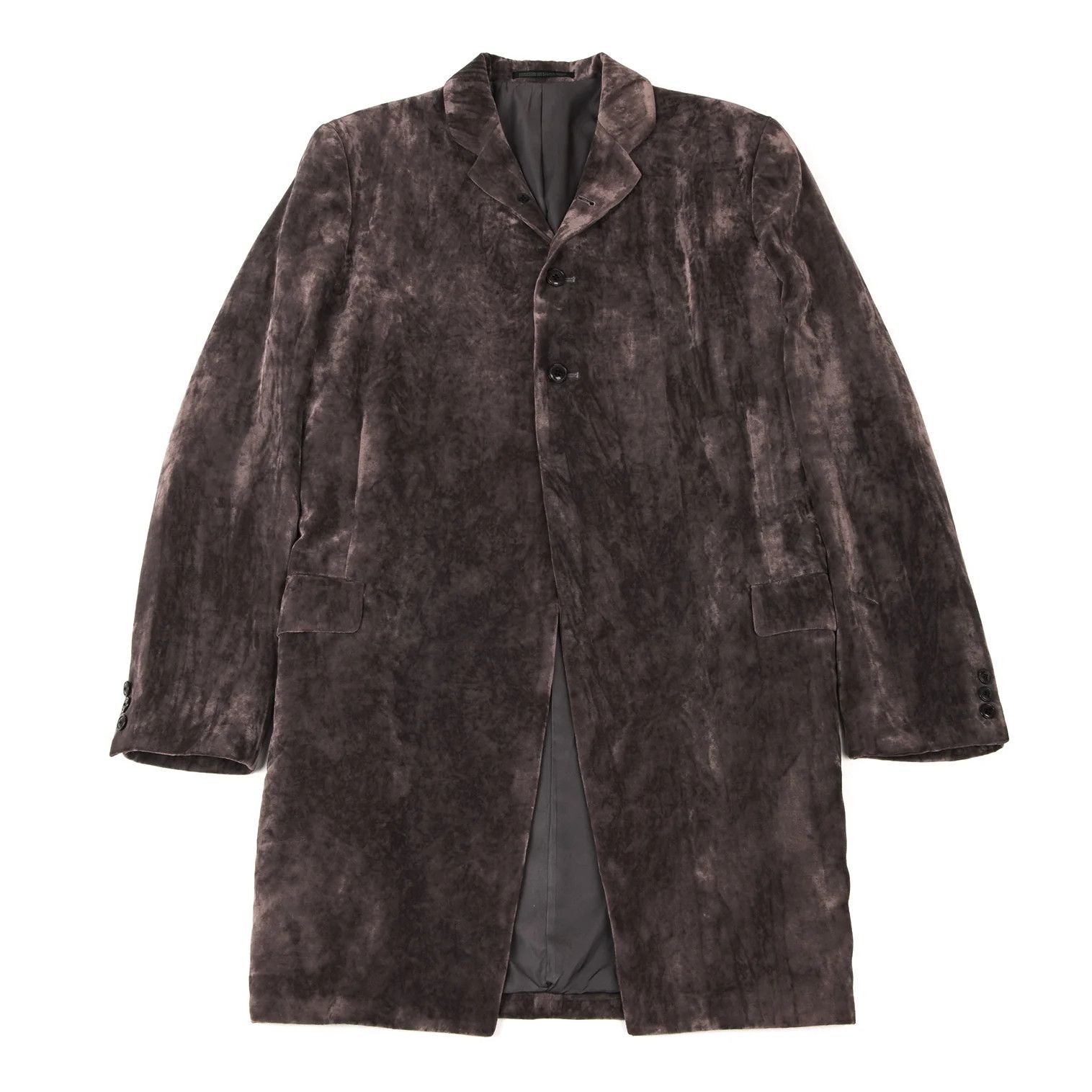 Yohji Yamamoto Yohji Yamamoto Velvet Suit Set Mocha M/S Size US M / EU 48-50 / 2 - 2 Thumbnail