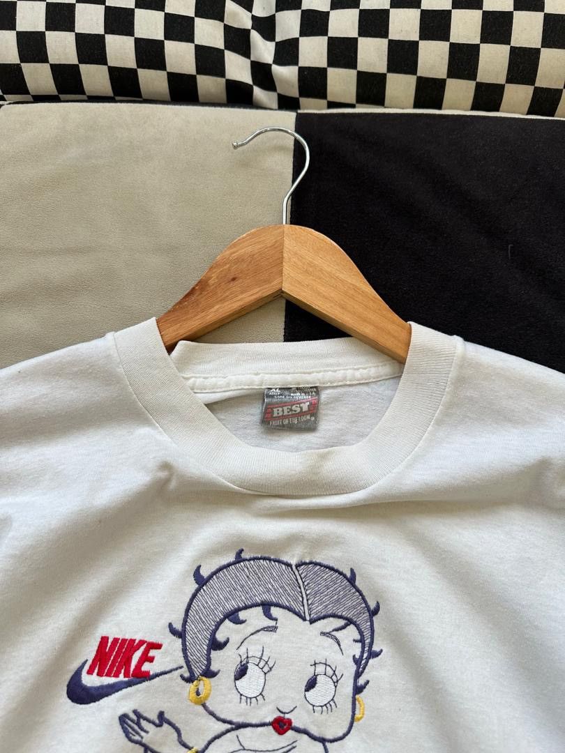 Fruit Of The Loom × Vintage VINTAGE BETTY BOOP RIPOFF NIKE Size US XL / EU 56 / 4 - 3 Thumbnail
