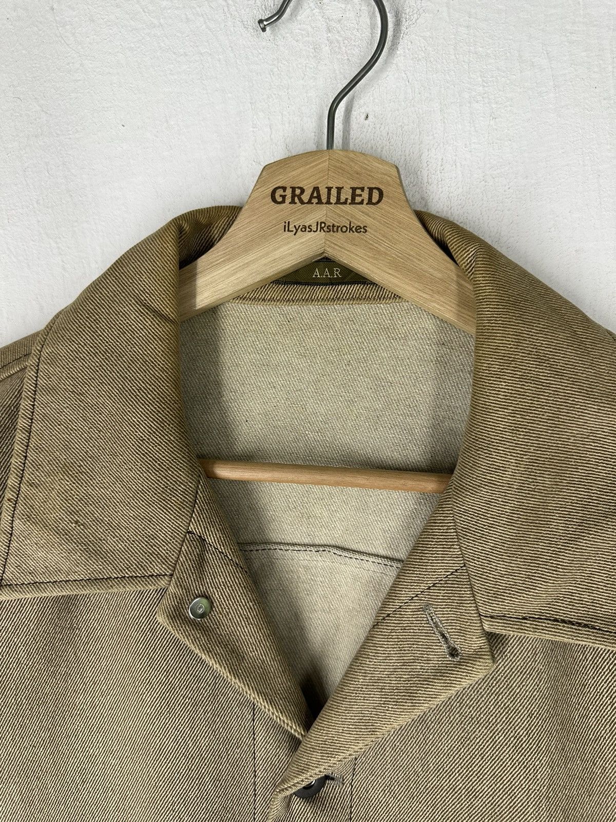 Yohji Yamamoto Vintage A.A.R Yohji Design Studio Denim Jacket Size US L / EU 52-54 / 3 - 8 Thumbnail
