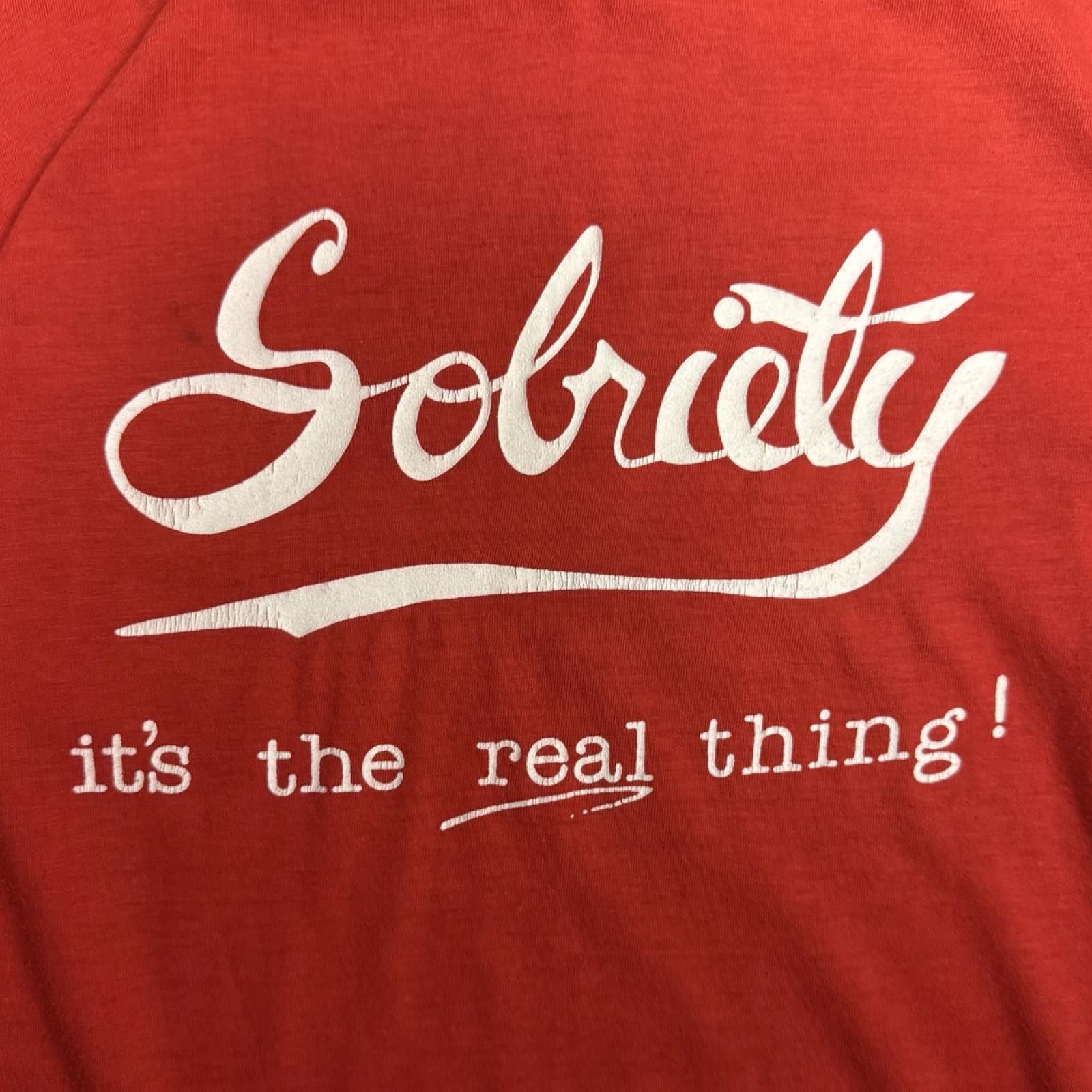 Hanes 90s Sobriety It’s a real thing — M — Size US M / EU 48-50 / 2 - 2 Thumbnail