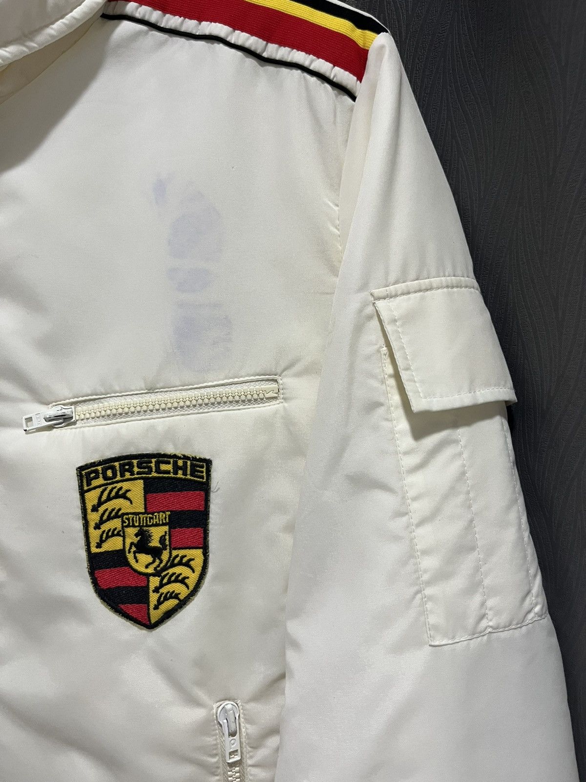 Porsche Design × Sports Specialties × Vintage RARE! Vintage 80s Porsche Ladies Down Jacket Size XL / US 12-14 / IT 48-50 - 5 Thumbnail