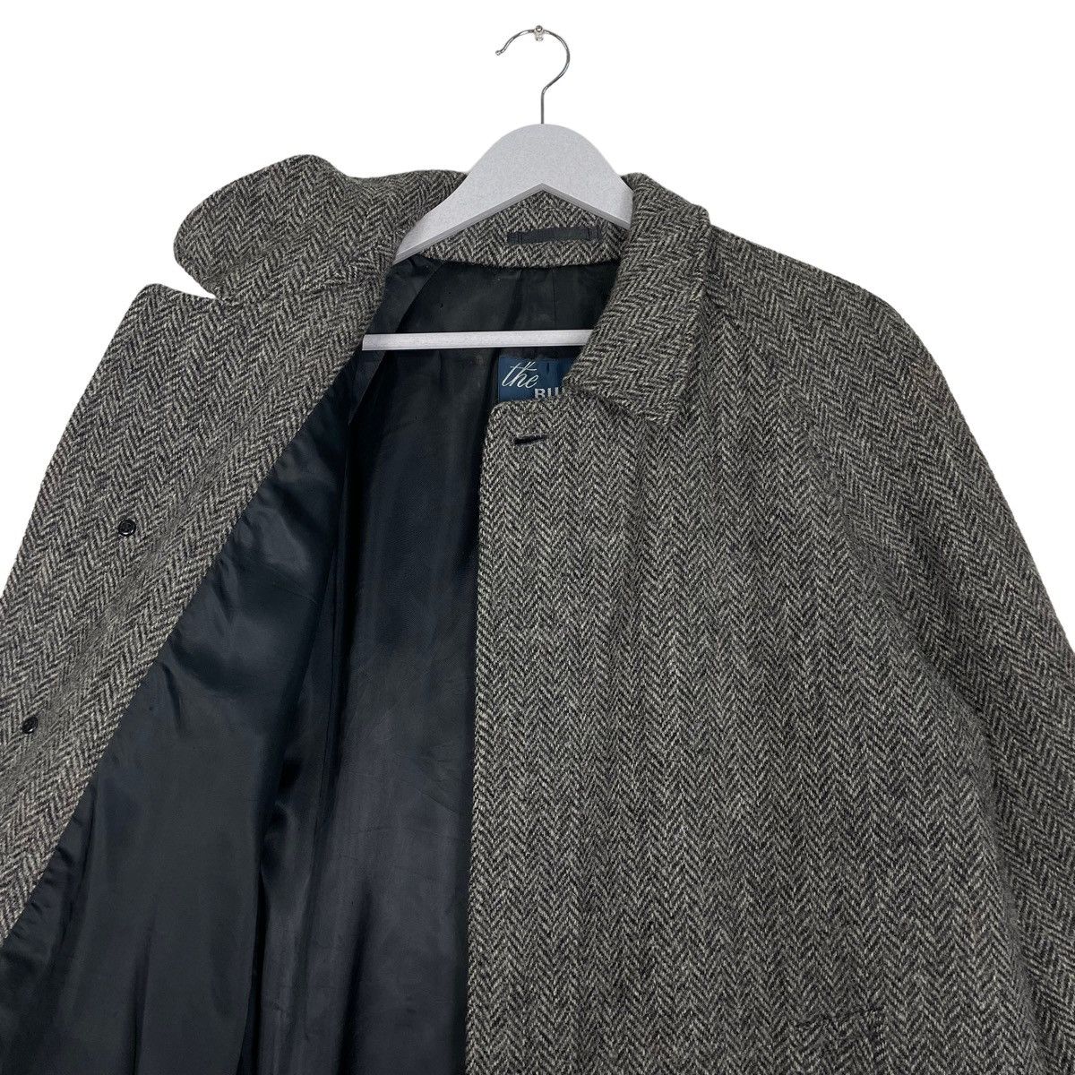 Harris Tweed × Japanese Brand 💥HARRIS TWEED HERRINGBONE LONG JACKET Size US M / EU 48-50 / 2 - 7 Thumbnail