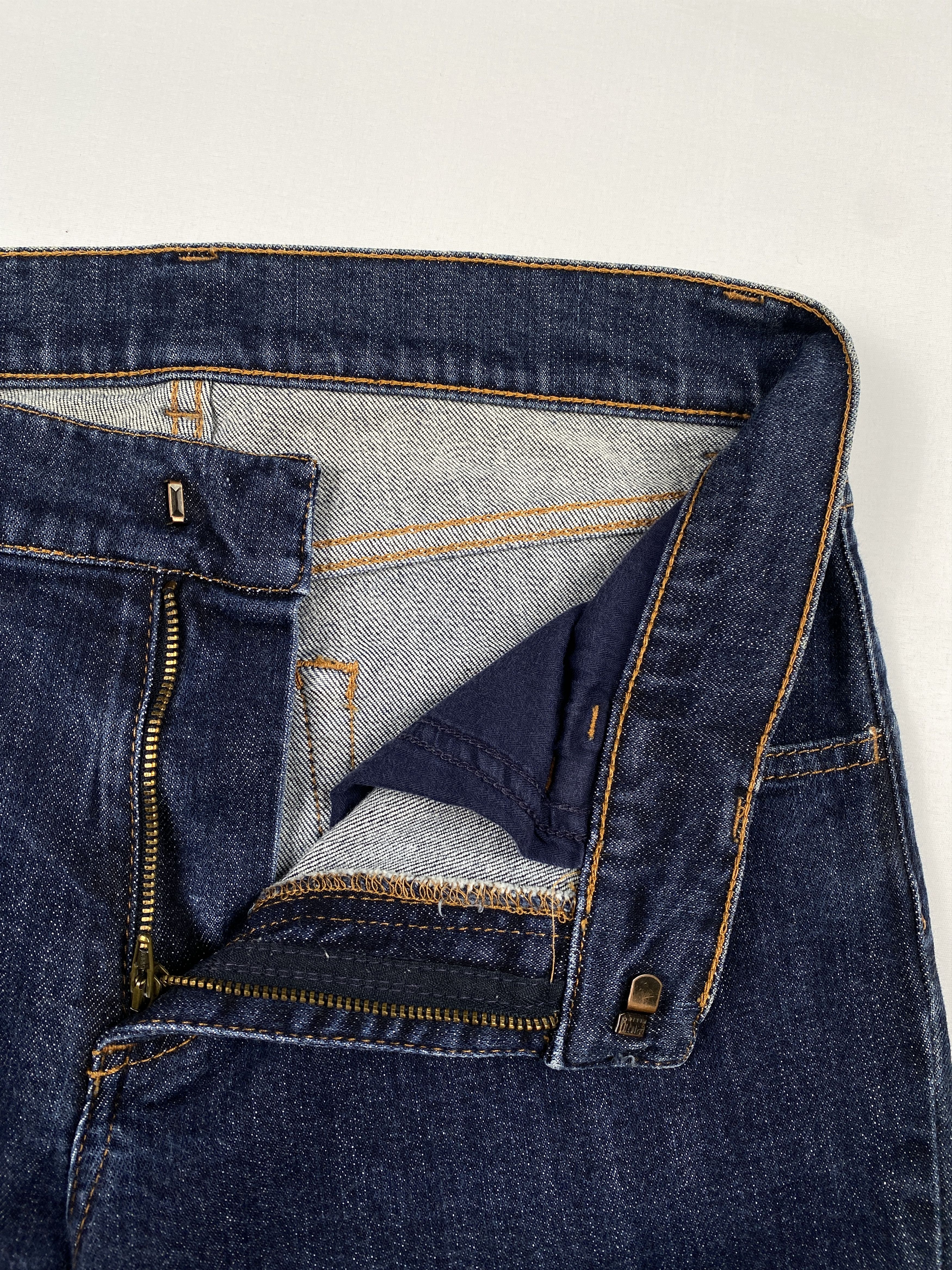 Alexander McQueen "Joyce" Embroidered Logo Denim Jeans Size US 30 / EU 46 - 7 Thumbnail
