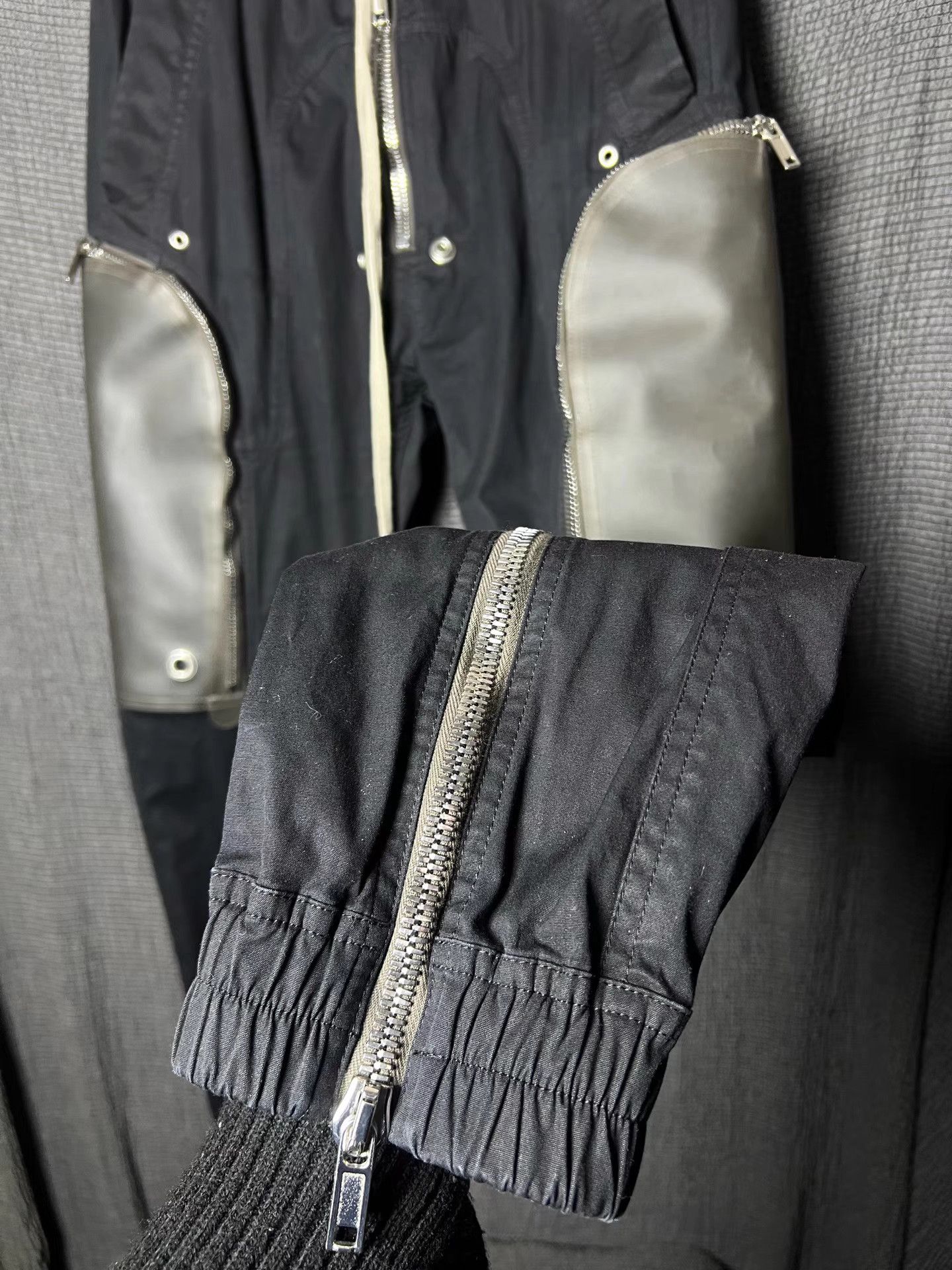 Rick Owens Rick Owens 21FW Main Line Transparent Leather Cargo Pants Size US 32 / EU 48 - 3 Thumbnail