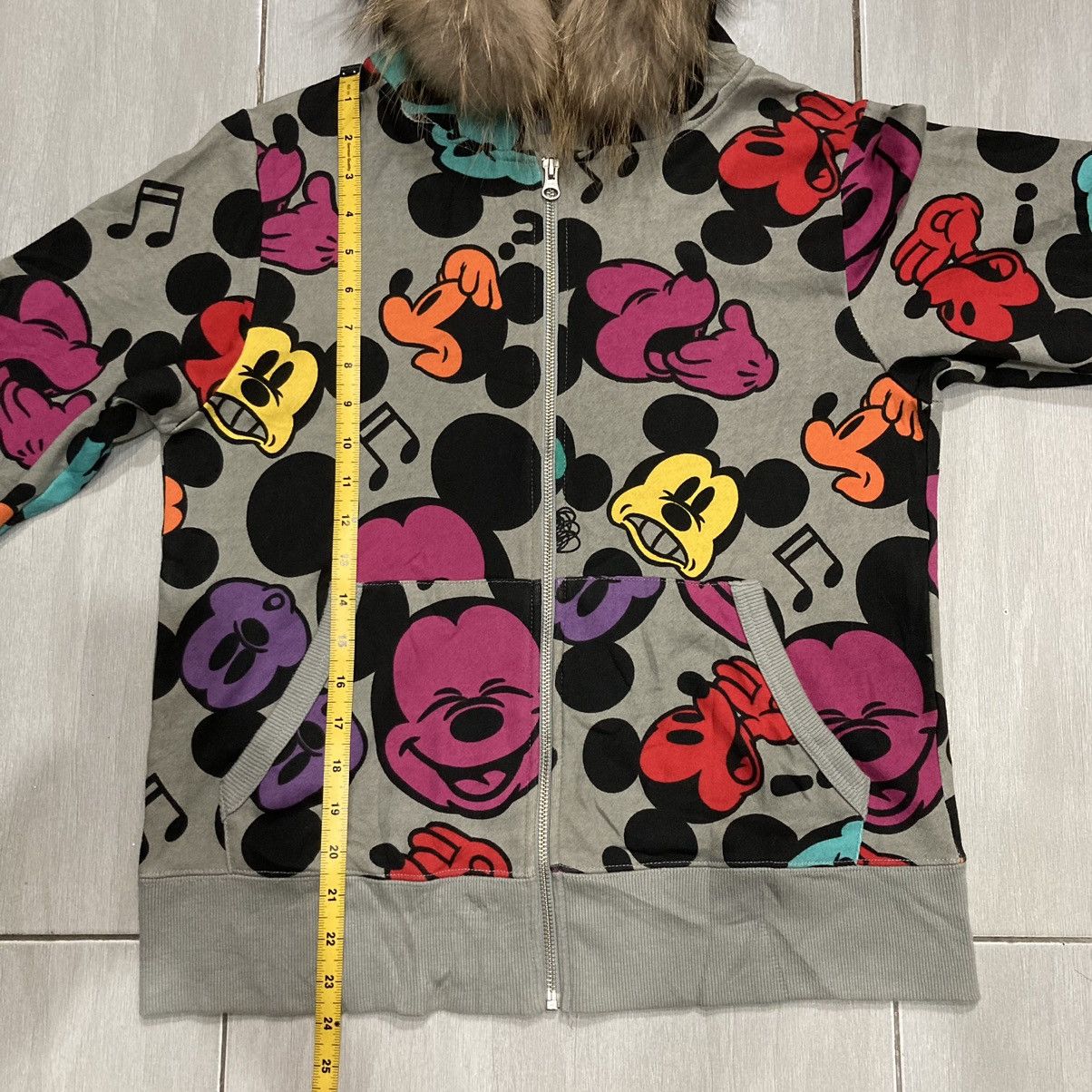 Vintage Tokyo Disney Resort Japanese Fur Hoodie All Over Print Style Size US S / EU 44-46 / 1 - 20 Thumbnail