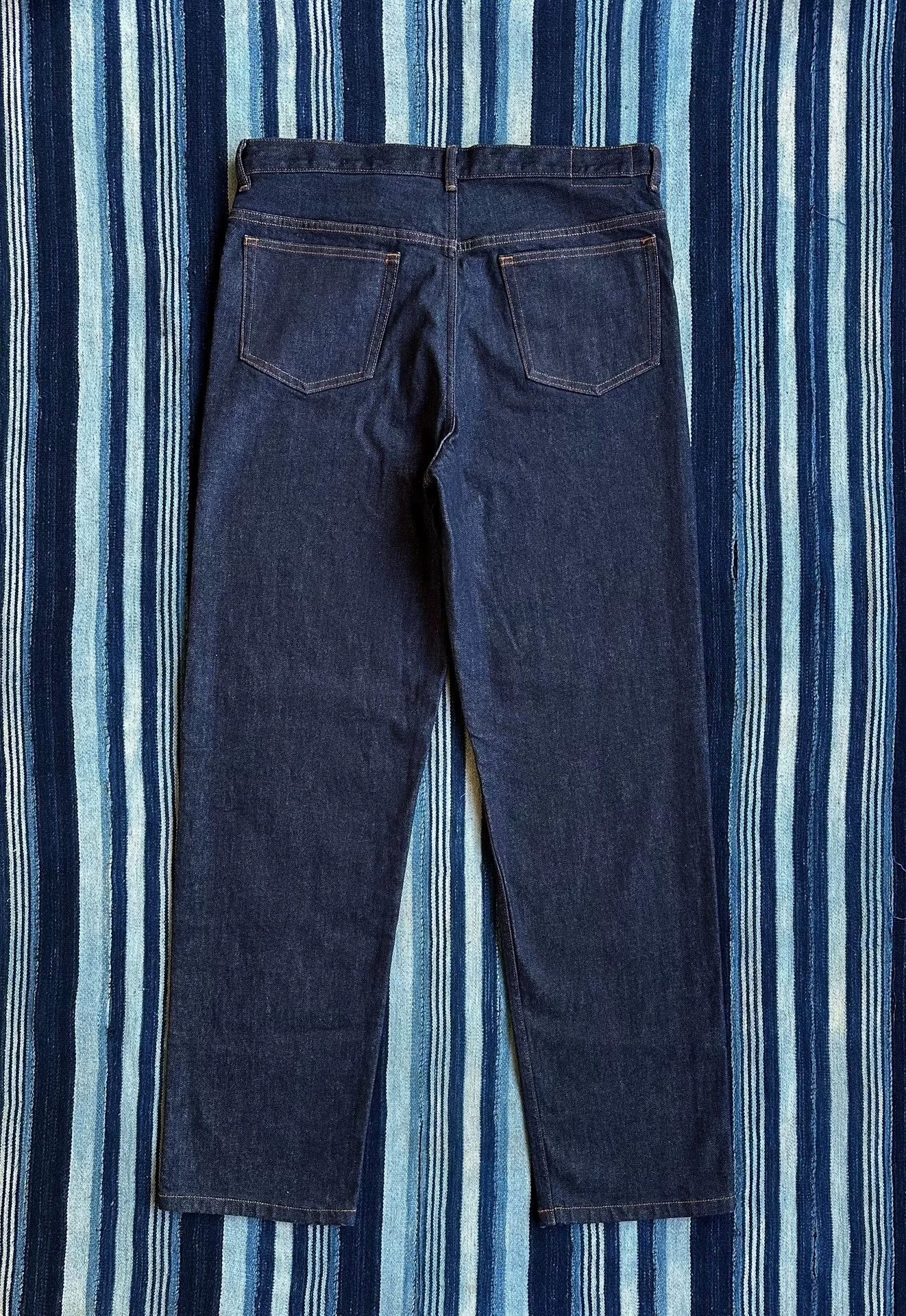 A.P.C. A.P.C x Lacoste Standard Indigo Raw Denim PT Jeans Size US 32 / EU 48 - 2 Thumbnail