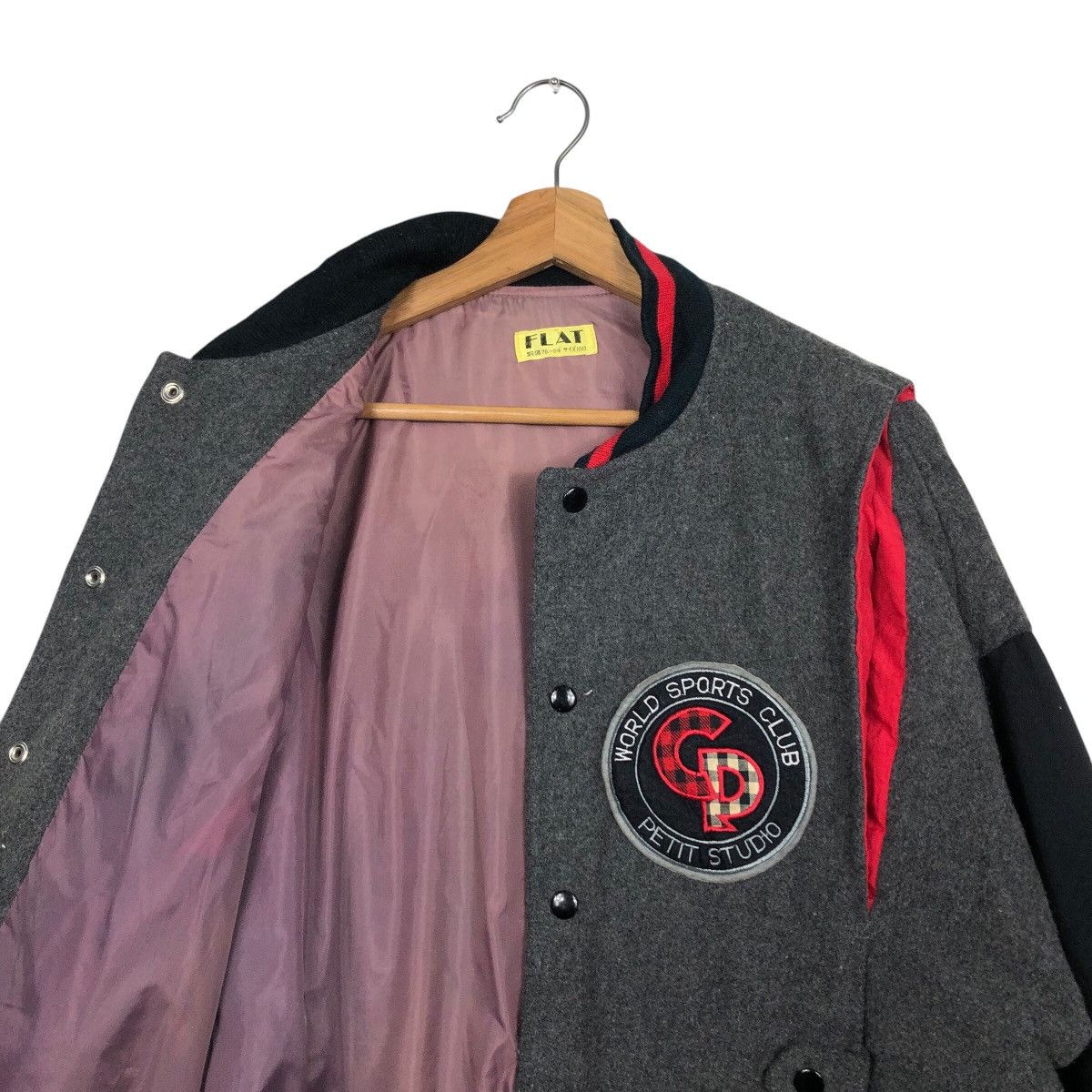 Japanese Brand 📌Vintage Bomber Jacket World Sports Club Big Logo Size US M / EU 48-50 / 2 - 13 Thumbnail