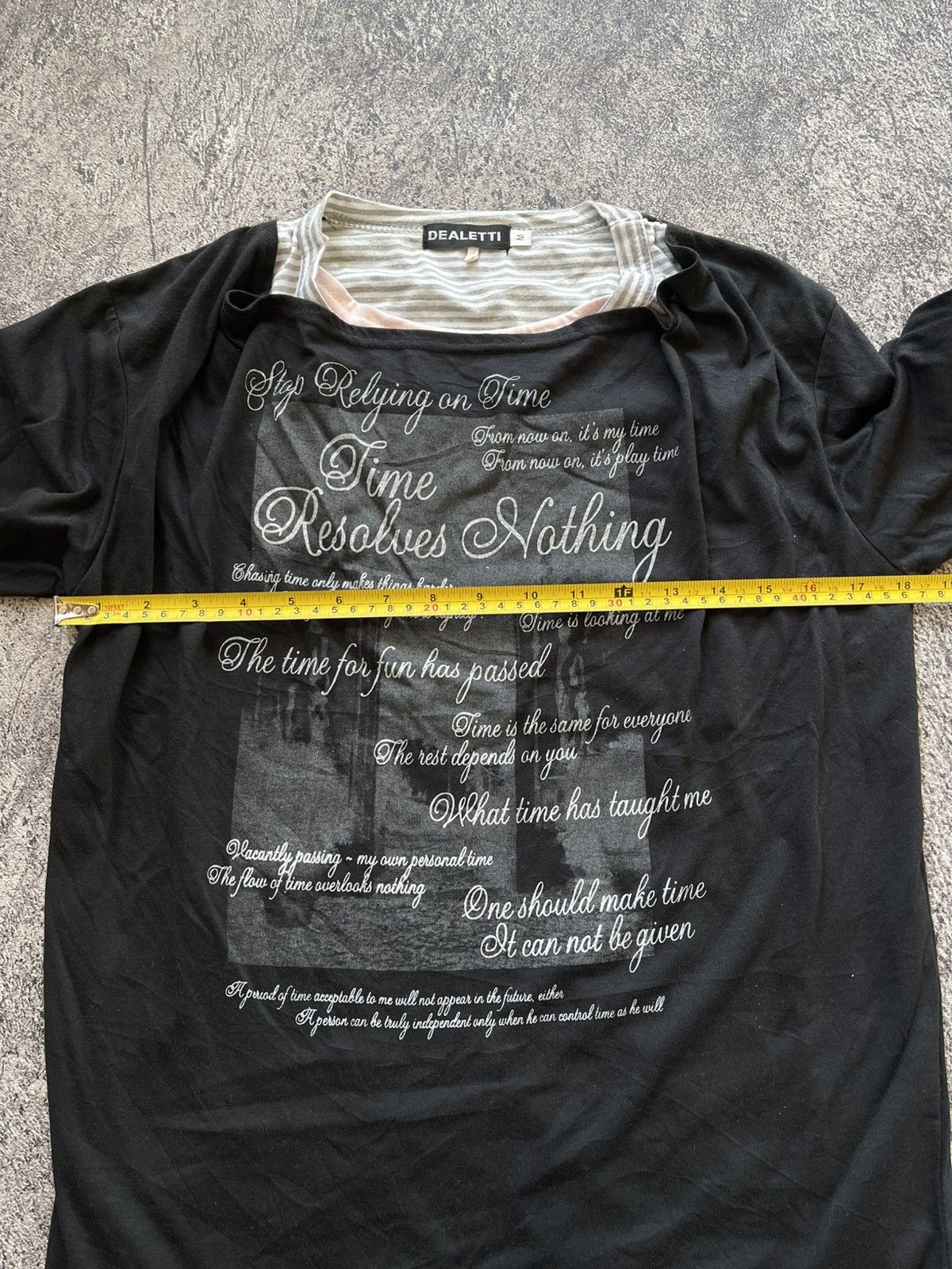 Japanese Brand Y2K Dealetti double layer ifsixwasnine longsleeve Size US M / EU 48-50 / 2 - 6 Thumbnail