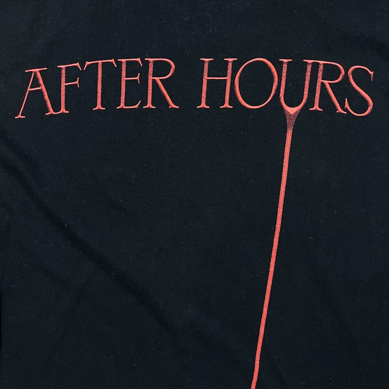 Band Tees × Rap Tees × The Weeknd The Weeknd XL XO After Hours Promo Double Sided Graphic Tee Size US XL / EU 56 / 4 - 6 Thumbnail