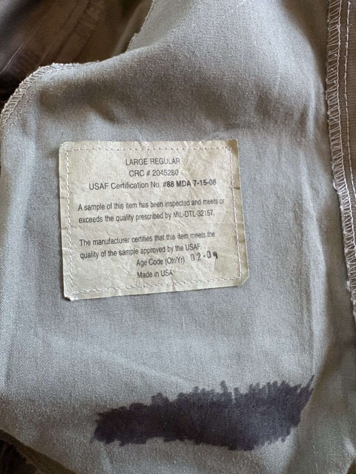 Goretex USAF APECS Gore-Tex Parka — ABU Digital Tiger Stripe / Large Size US L / EU 52-54 / 3 - 6 Thumbnail