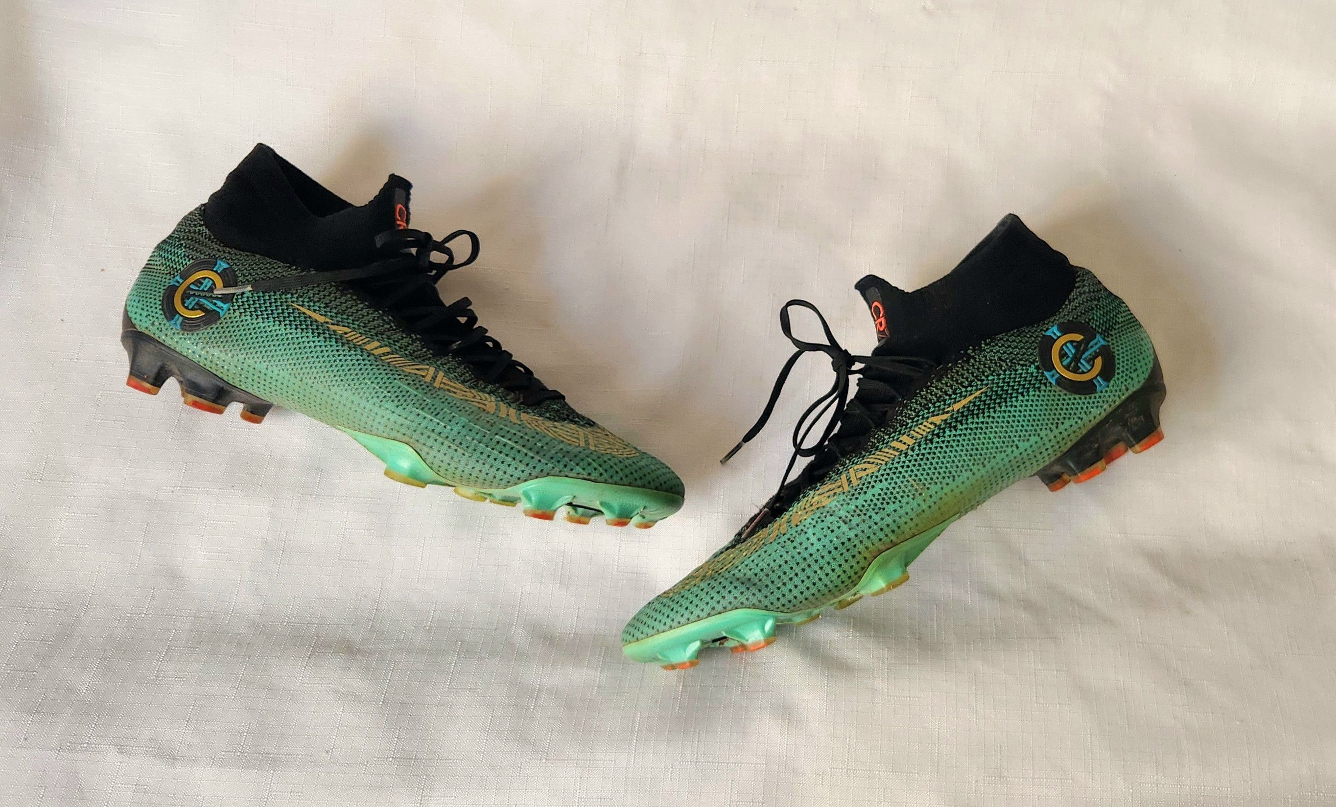 Nike Nike Mercurial Superfly 6 Elite Pro FG CR7 AJ3547-390 SZ 12 Size US 12 / EU 45 - 5 Thumbnail
