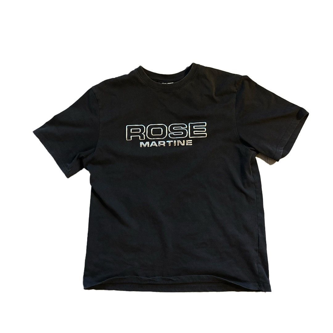 Martine Rose Martine Rose Metallic Logo Tee Size US M / EU 48-50 / 2 - 1 Thumbnail