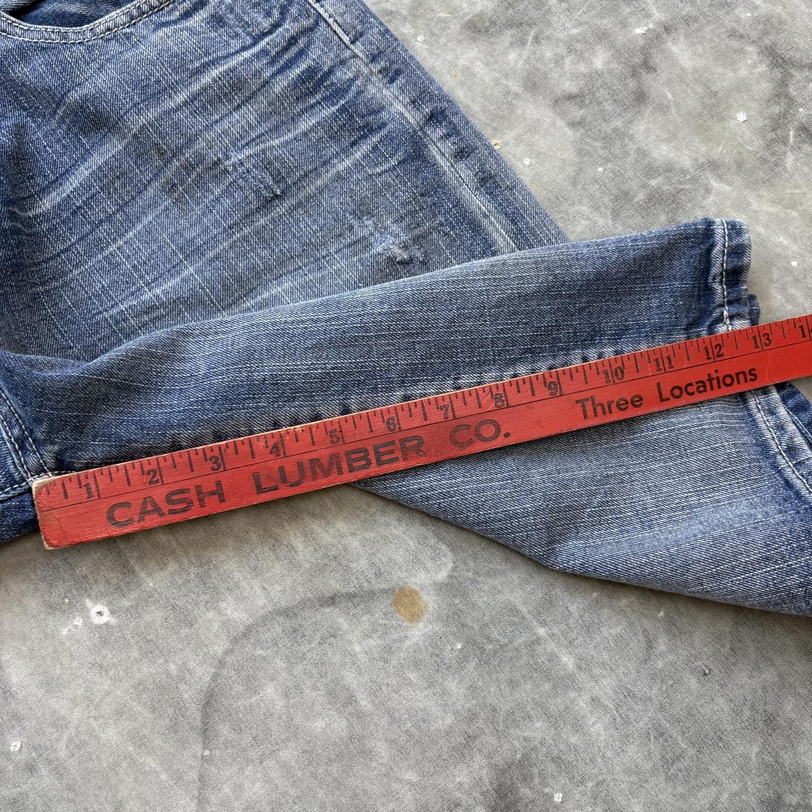 Ecko Unltd. Vintage Y2K Ecko Unltd. Grunge Baggy Denim Shorts Jorts Size US 34 / EU 50 - 6 Thumbnail