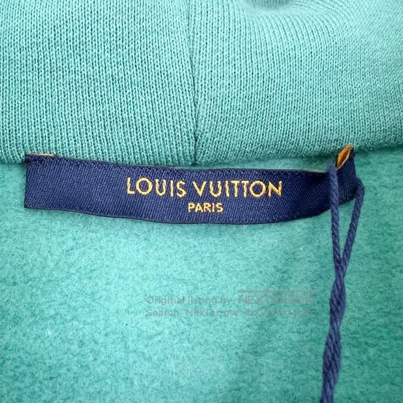 Louis Vuitton Louis Vuitton Lake green pin logo embroidered monogram hoo Size US XXL / EU 58 / 5 - 5 Thumbnail