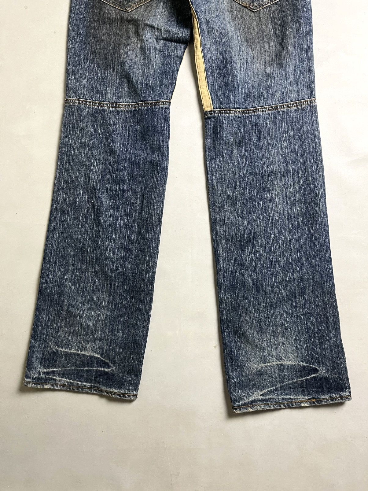 Number (N)ine 💸ACCEPT BINDING💸PPFM SS 06 Distresss Denim Size US 29 - 9 Thumbnail