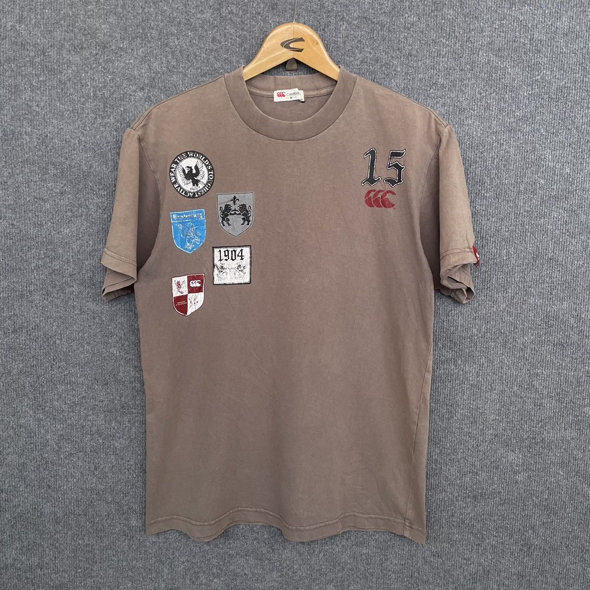Canterbury of New Zealand × Vintage Vintage 1990s Canterbury Rugby Sunfaded T Shirt Size US M / EU 48-50 / 2 - 1 Thumbnail