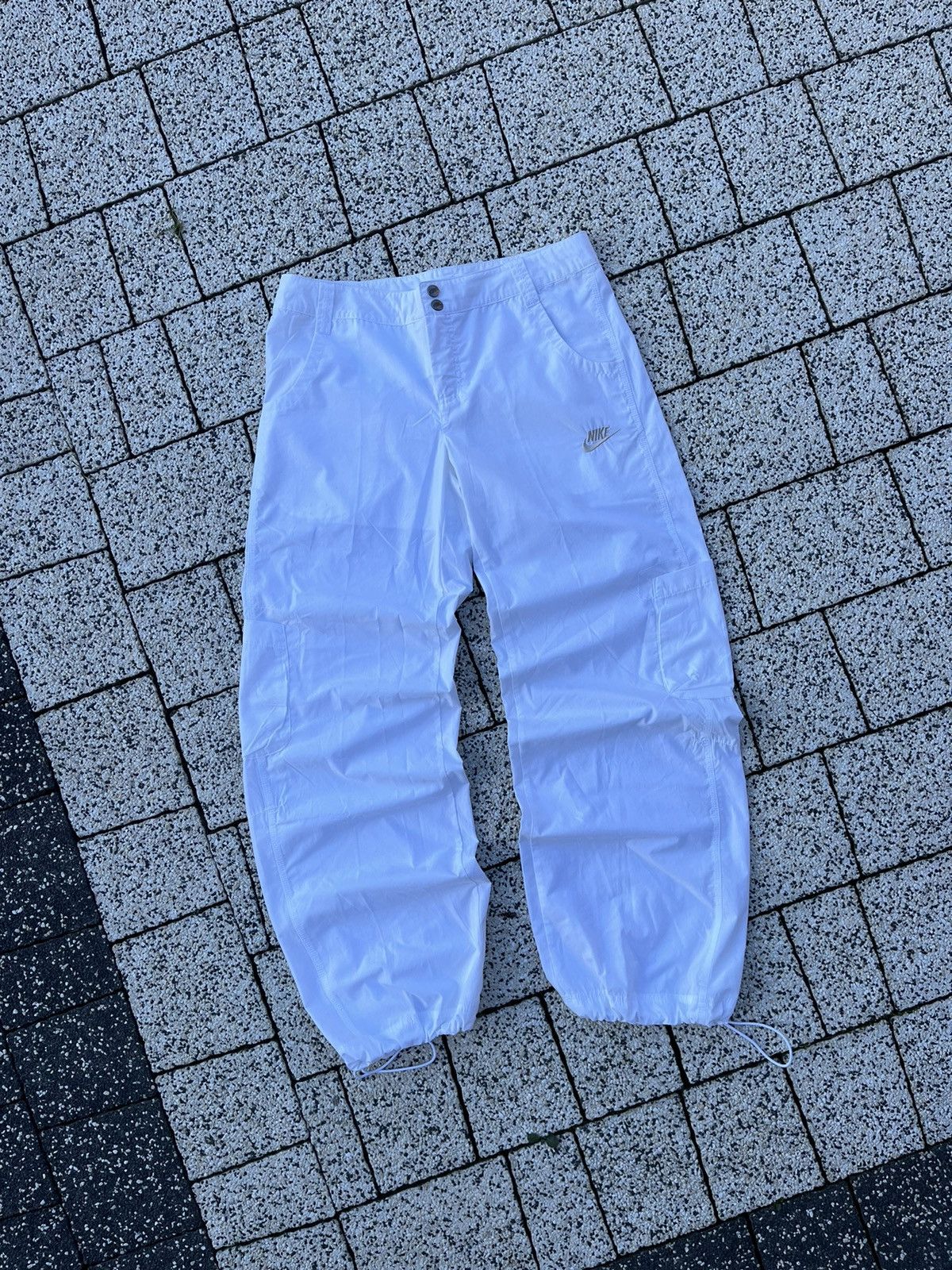 Nike Nike Vintage Track Pants Nylon Y2K Drill Streetwear Size US 32 / EU 48 - 15 Thumbnail