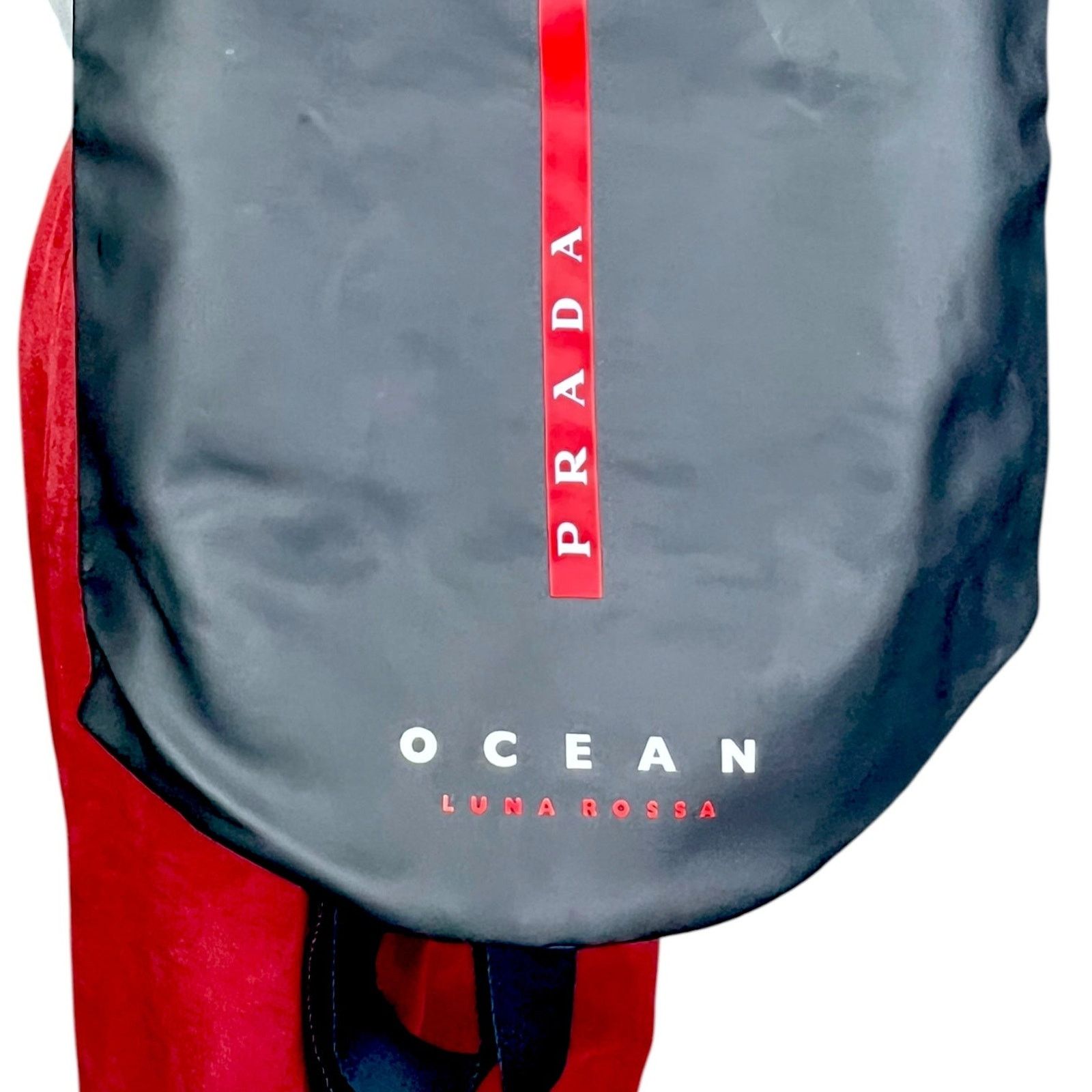 Prada Prada Ocean Luna Rossa Black Sailing Bag Size ONE SIZE - 4 Thumbnail