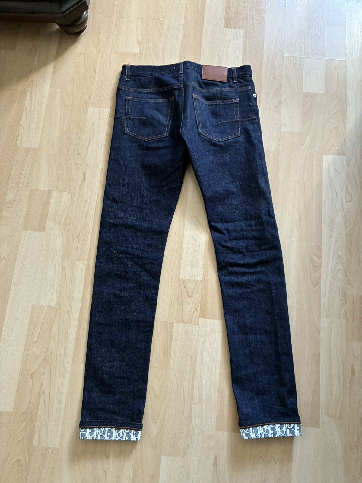 Dior Dior Oblique Cuff Denim Jeans Size US 30 / EU 46 - 2 Thumbnail