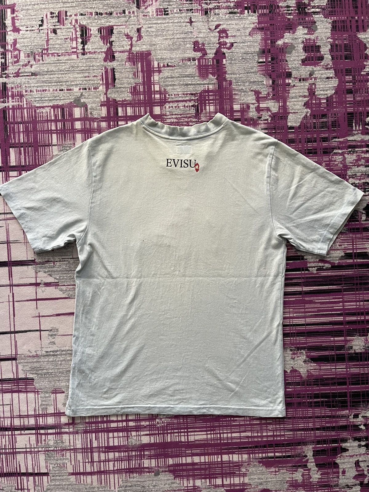 Evisu VINTAGE EMBROIDERED EVISU T-SHIRT VERY RARE Size US M / EU 48-50 / 2 - 2 Thumbnail