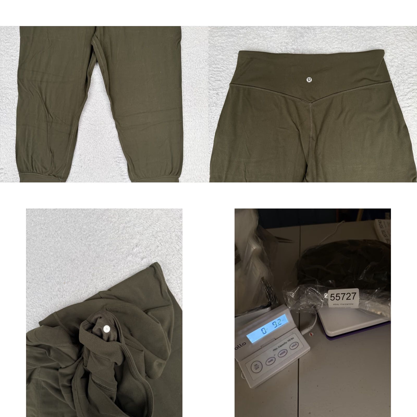 Lululemon Lululemon Pants Women 10 Green Align Jogger Crop 23" Gym Yoga Workout W6ATAS Size 32" / US 10 / IT 46 - 9 Thumbnail