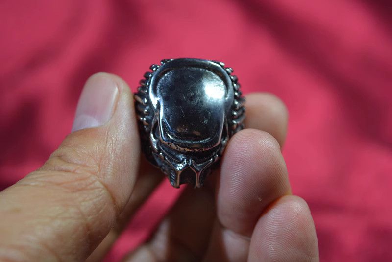 Jewelry Predator Jewelry Rings Open Size Chrome Ring (Size 7-13) Size ONE SIZE - 3 Thumbnail
