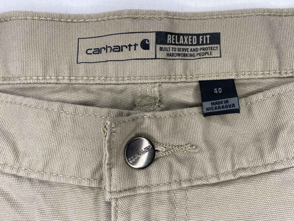 Carhartt Carhartt Rugged Flex Relaxed Fit Work Shorts Canvas BS2514 Size US 40 / EU 56 - 2 Thumbnail