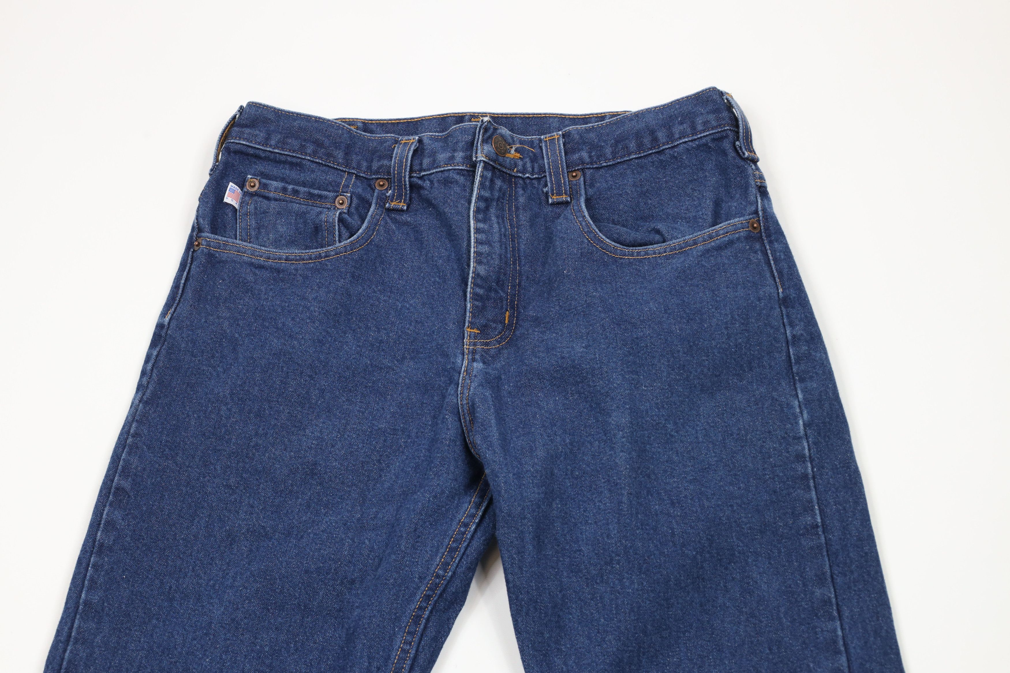 Vintage Vintage 90s Streetwear Straight Leg Denim Jeans Cotton USA Size US 33 - 2 Thumbnail
