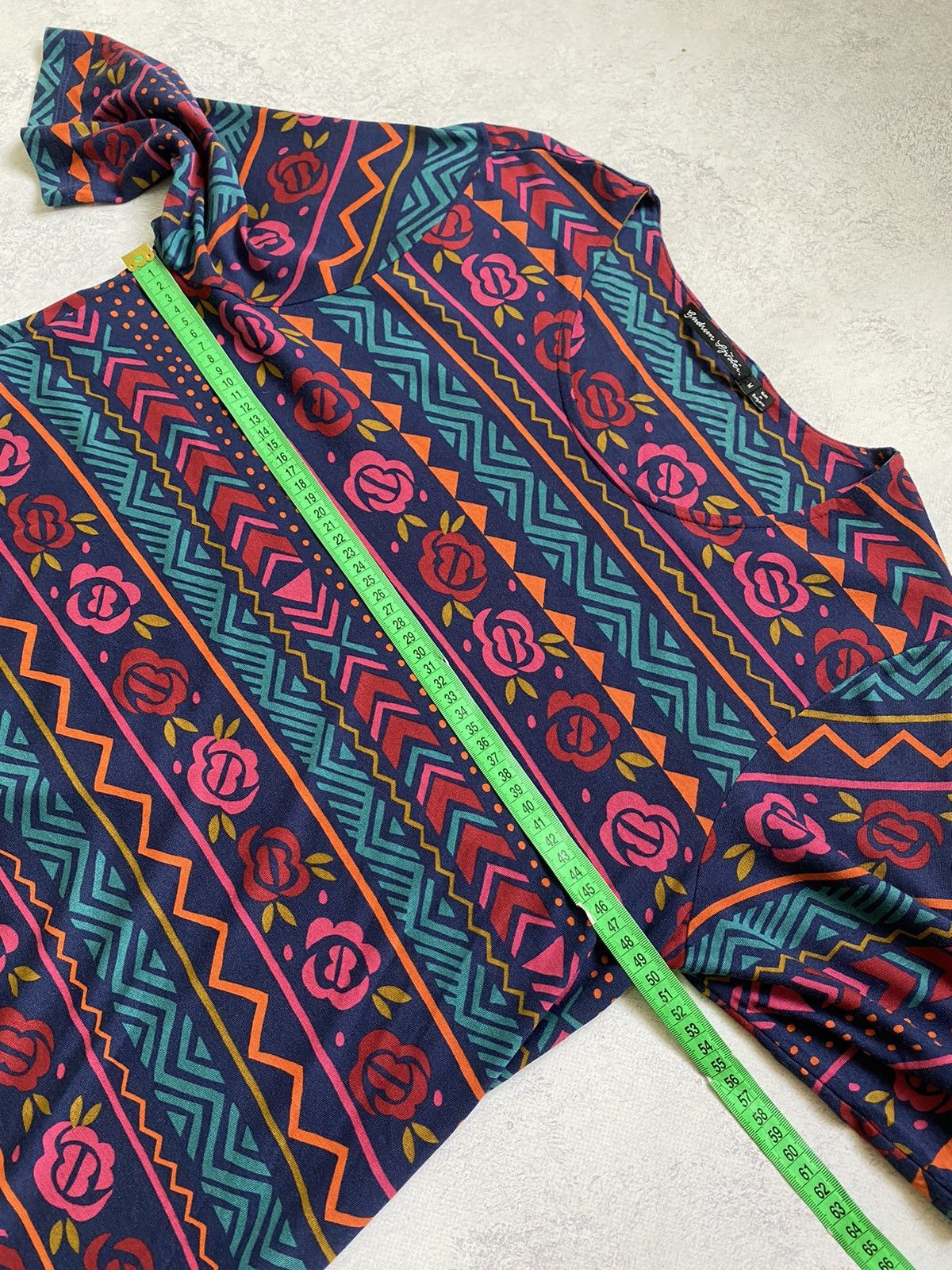 Gudrun Sjoden Gudrun Sjoden Womens Multicolor Floral Midi Dress Size M Size M / US 6-8 / IT 42-44 - 15 Thumbnail